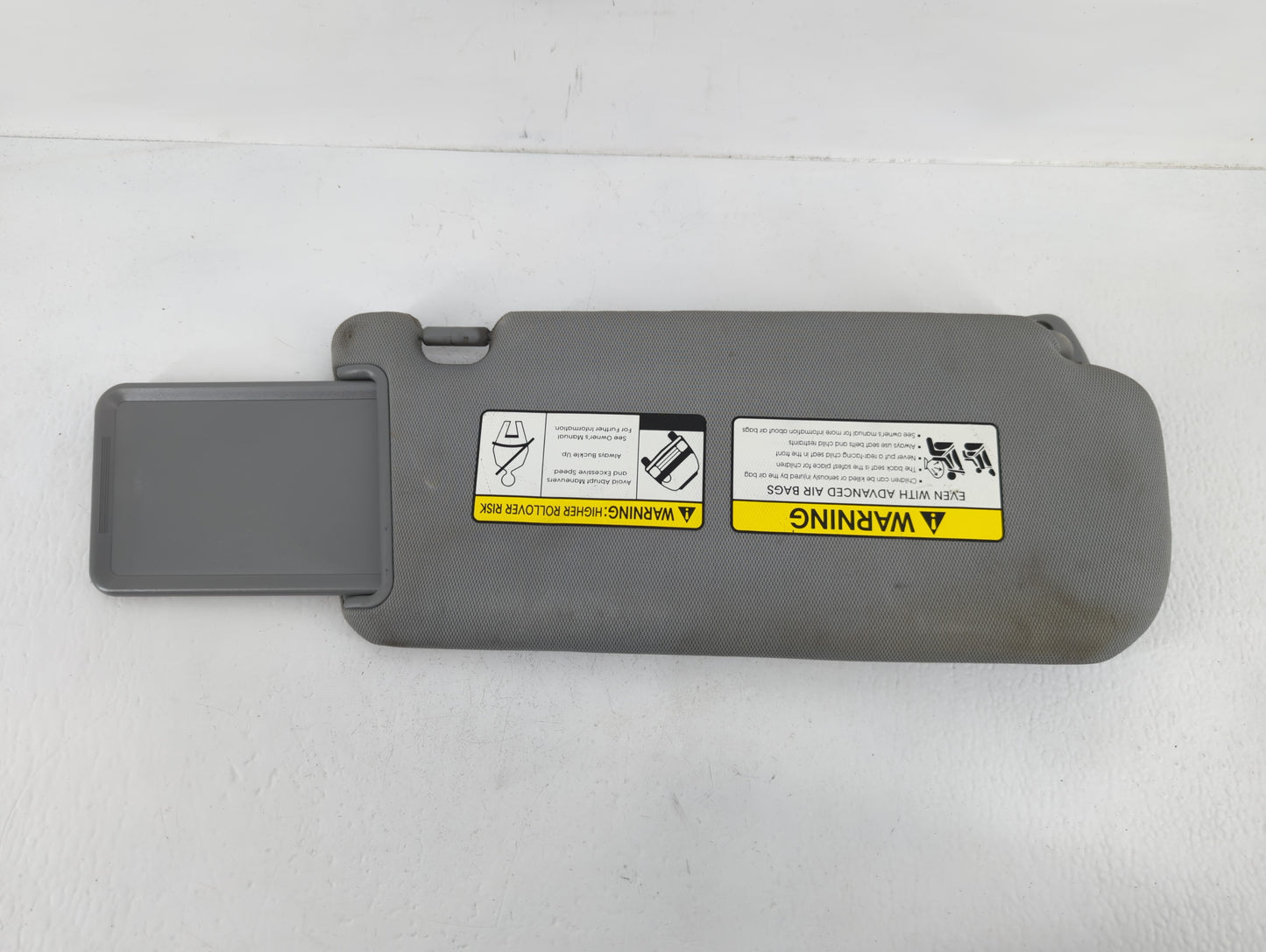 2011-2015 Kia Sorento Sun Visor Shade Replacement Driver Left Mirror Fits Fits 2011 2012 2013 2014 2015 OEM Used Auto Parts 