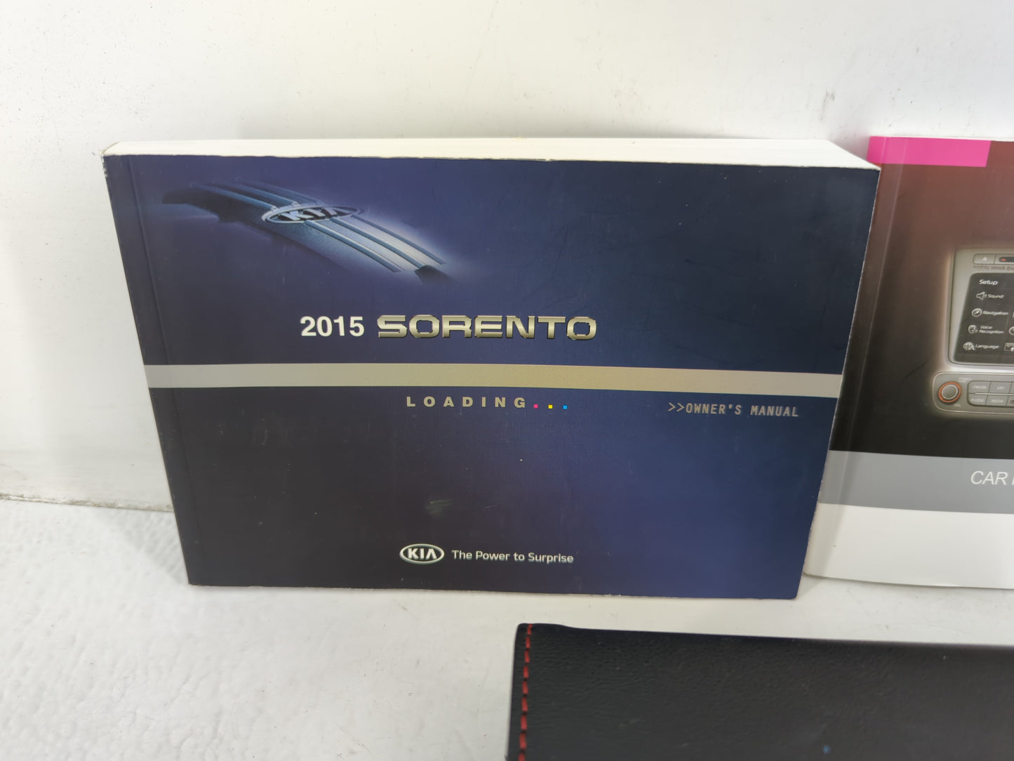 2015 Kia Sorento Owners Manual Book Guide P/N:A2P0-EU41B OEM Used Auto Parts - Oemusedautoparts1.com