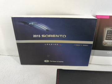 2015 Kia Sorento Owners Manual Book Guide P/N:A2P0-EU41B OEM Used Auto Parts