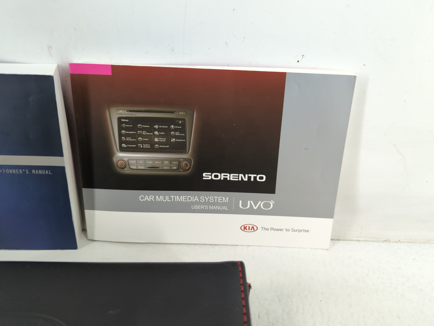 2015 Kia Sorento Owners Manual Book Guide P/N:A2P0-EU41B OEM Used Auto Parts - Oemusedautoparts1.com