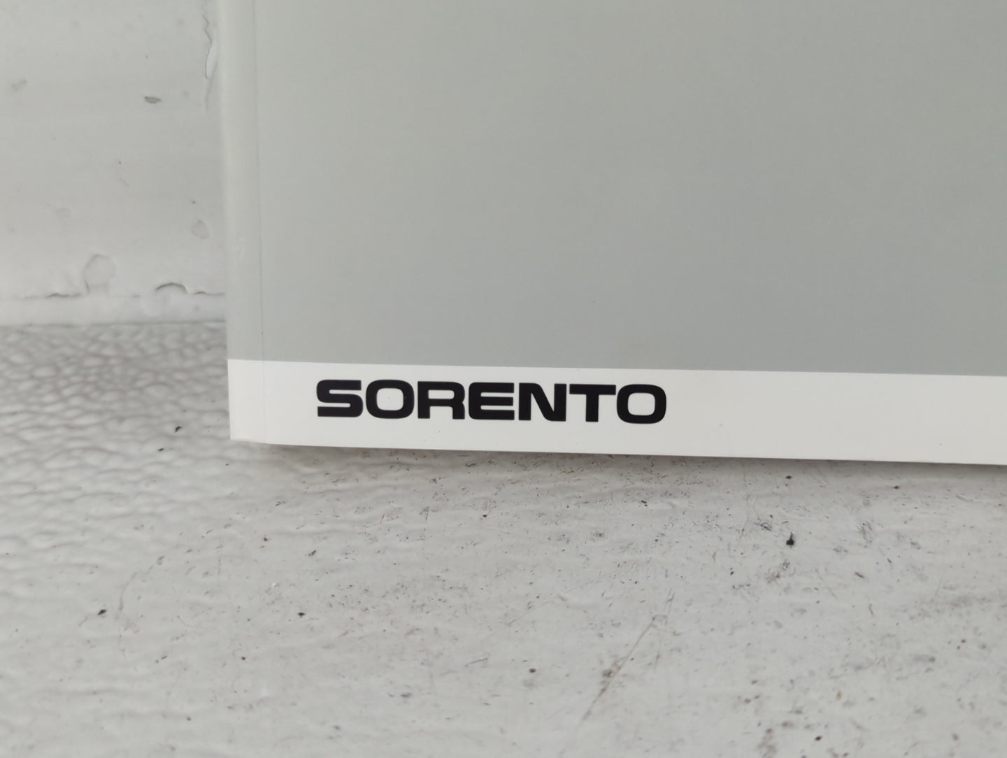 2015 Kia Sorento Owners Manual Book Guide OEM Used Auto Parts - Oemusedautoparts1.com