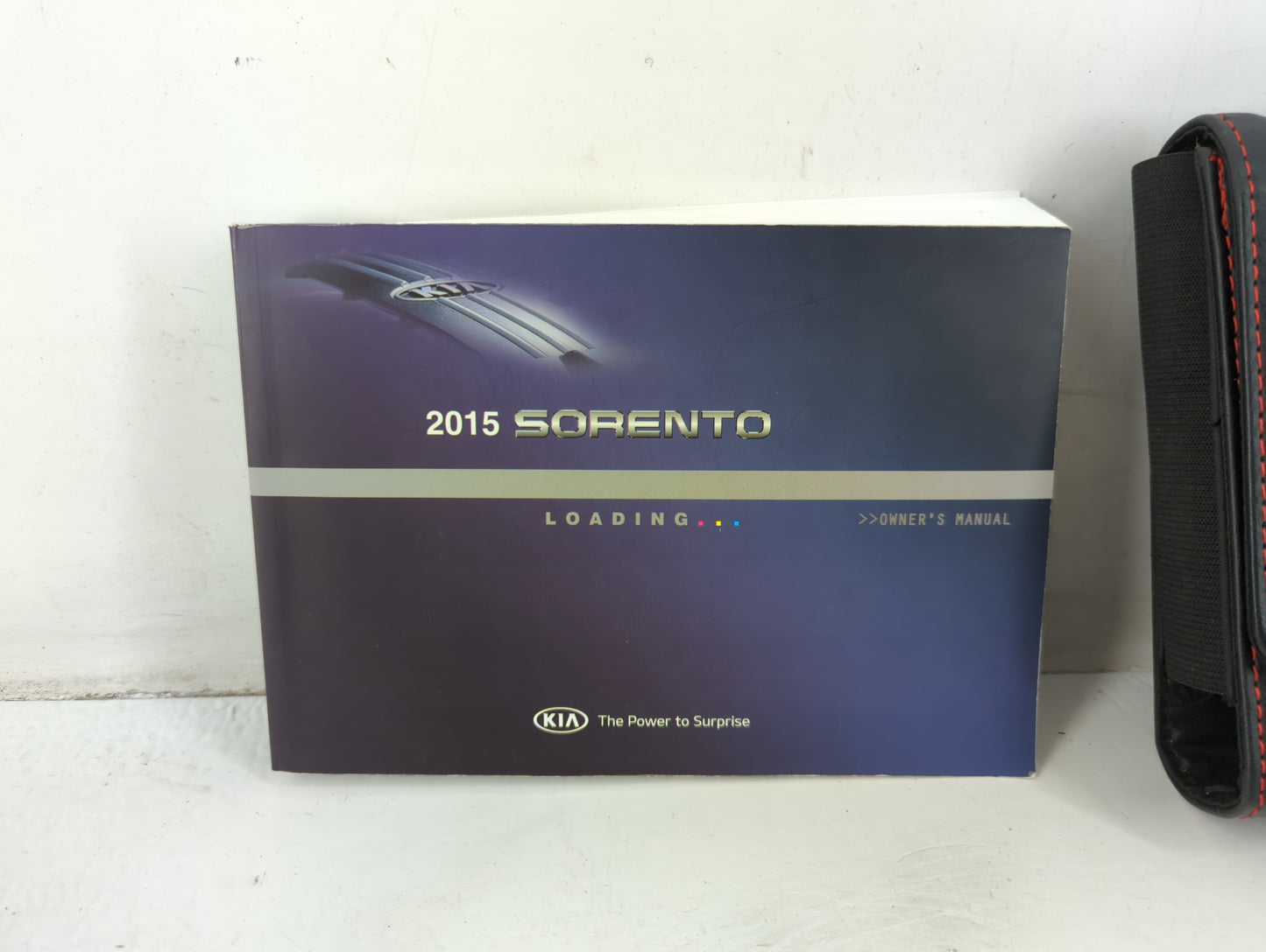 2015 Kia Sorento Owners Manual Book Guide P/N:A2PO-EU42C OEM Used Auto Parts - Oemusedautoparts1.com