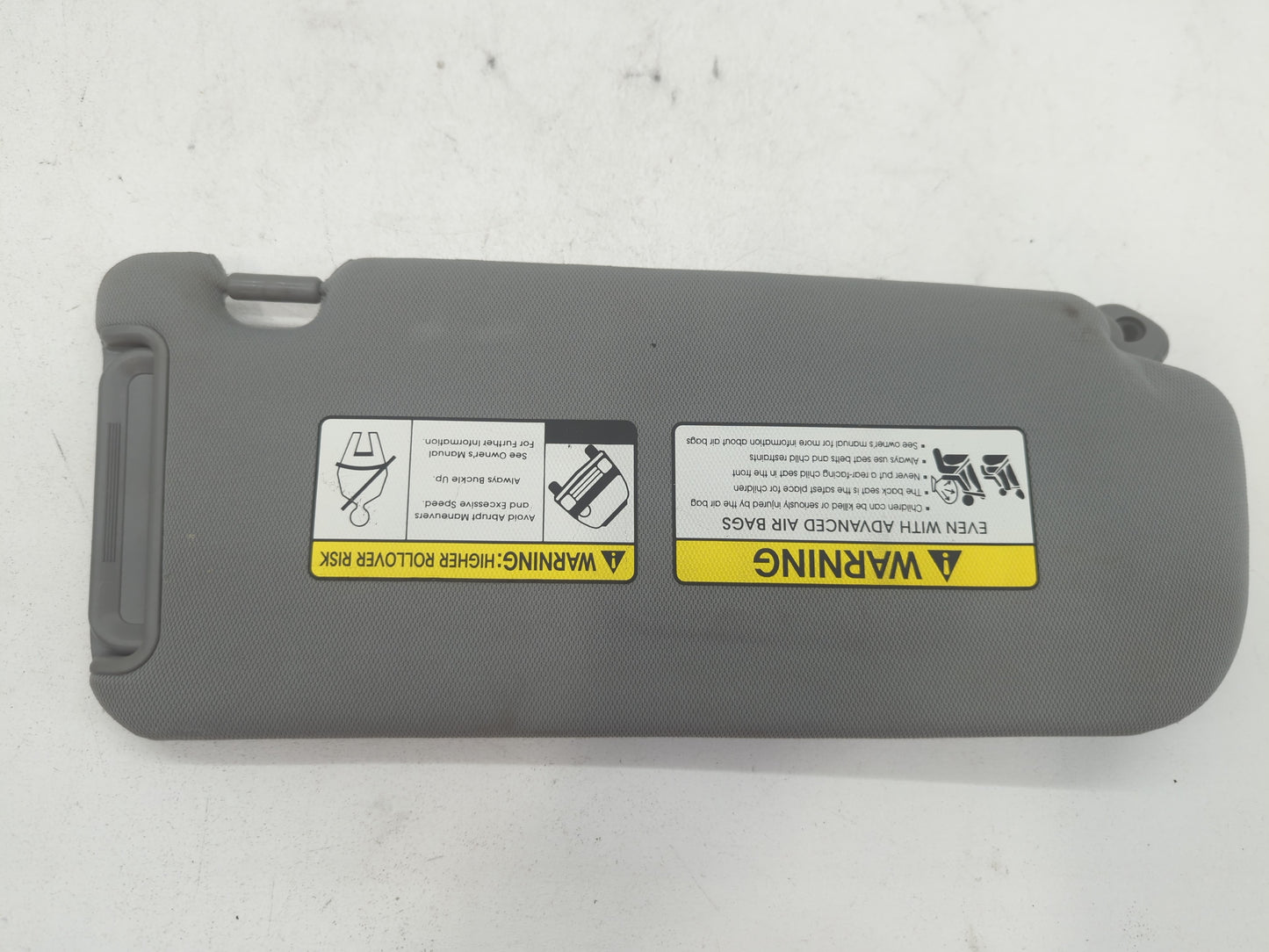2011-2015 Kia Sorento Sun Visor Shade Replacement Driver Left Mirror Fits Fits 2011 2012 2013 2014 2015 OEM Used Auto Parts 