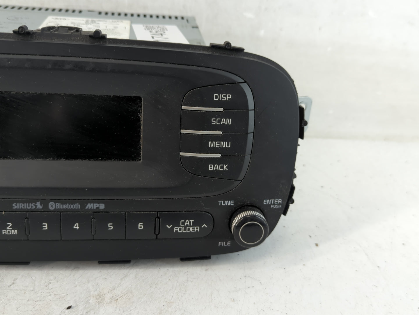 2014-2016 Kia Soul Radio AM FM Cd Player Receiver Replacement P/N:96170-B2090CA Fits Fits 2014 2015 2016 OEM Used Auto Parts