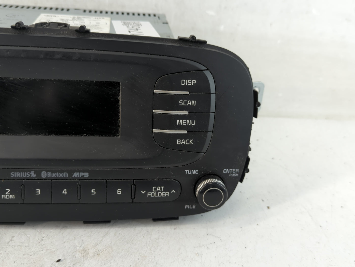 2014-2016 Kia Soul Radio AM FM Cd Player Receiver Replacement P/N:96170-B2090CA Fits Fits 2014 2015 2016 OEM Used Auto Parts