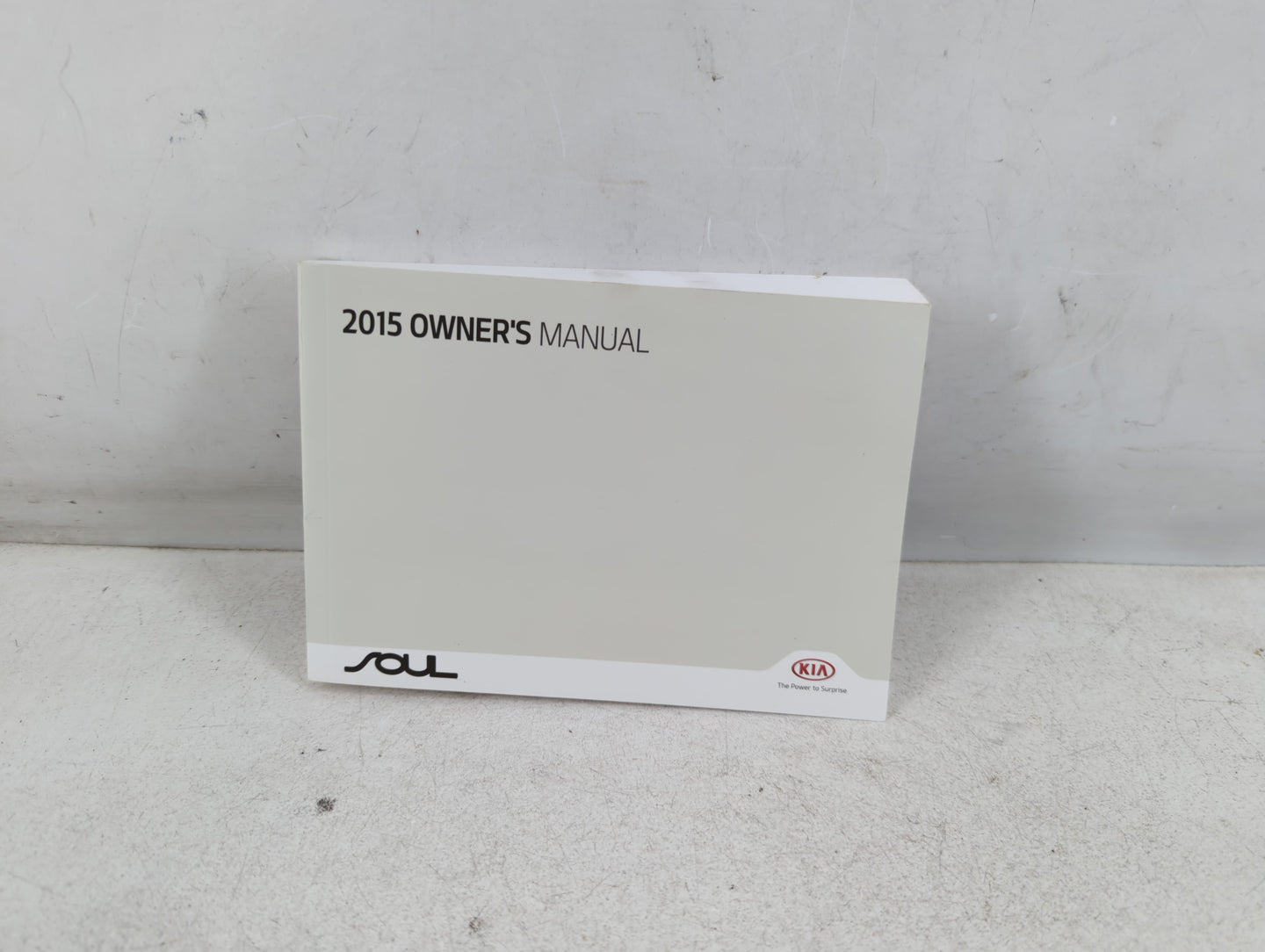 2015 Kia Soul Owners Manual Book Guide P/N:FB2O-EU47D OEM Used Auto Parts - Oemusedautoparts1.com