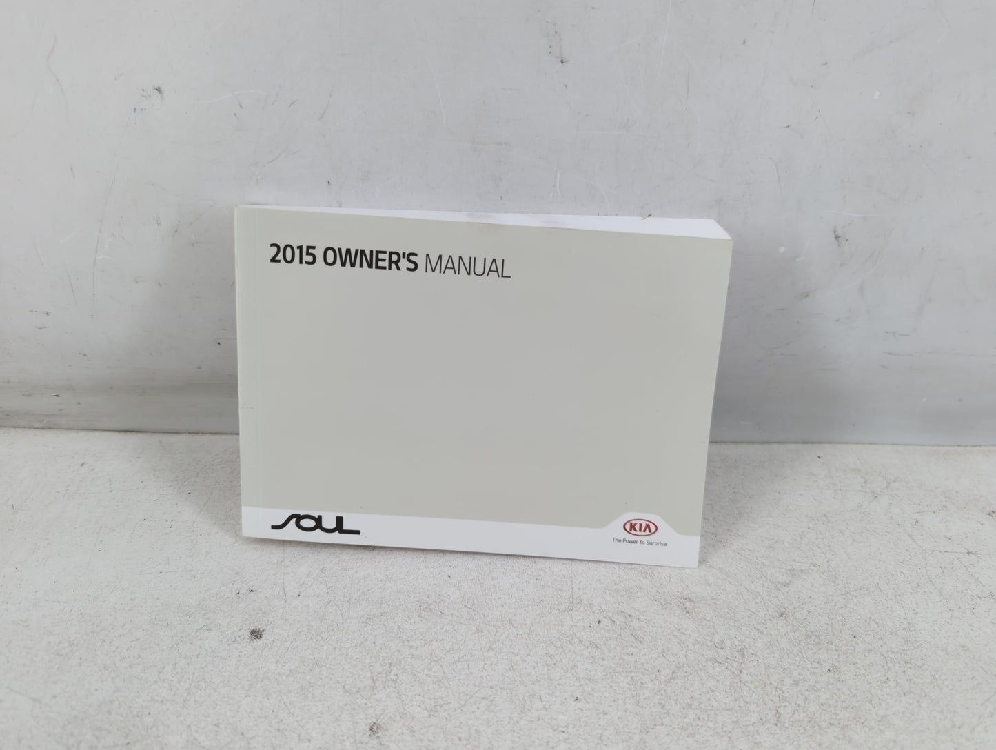 2015 Kia Soul Owners Manual Book Guide P/N:FB2O-EU47D OEM Used Auto Parts - Oemusedautoparts1.com