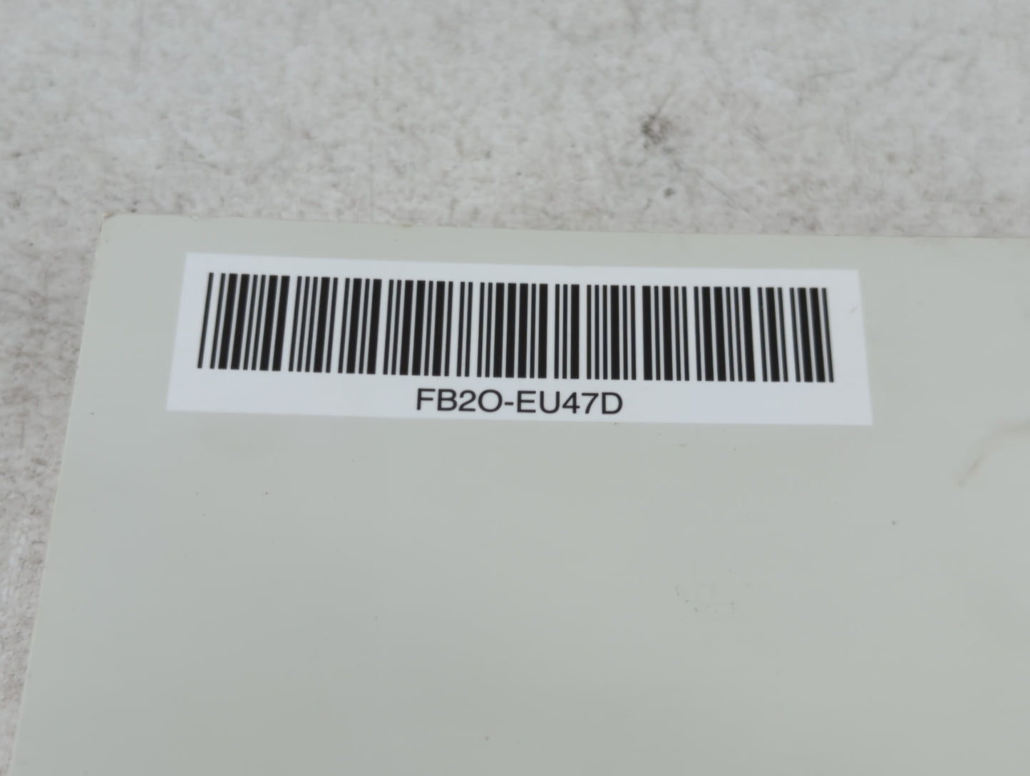 2015 Kia Soul Owners Manual Book Guide P/N:FB2O-EU47D OEM Used Auto Parts - Oemusedautoparts1.com