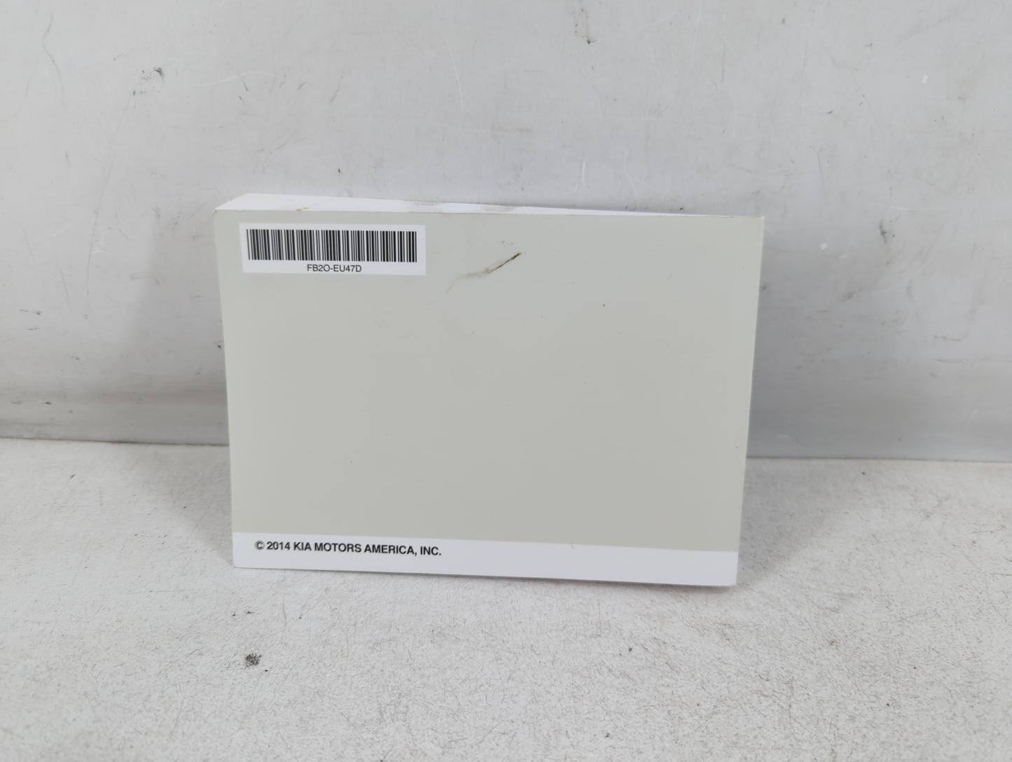 2015 Kia Soul Owners Manual Book Guide P/N:FB2O-EU47D OEM Used Auto Parts - Oemusedautoparts1.com