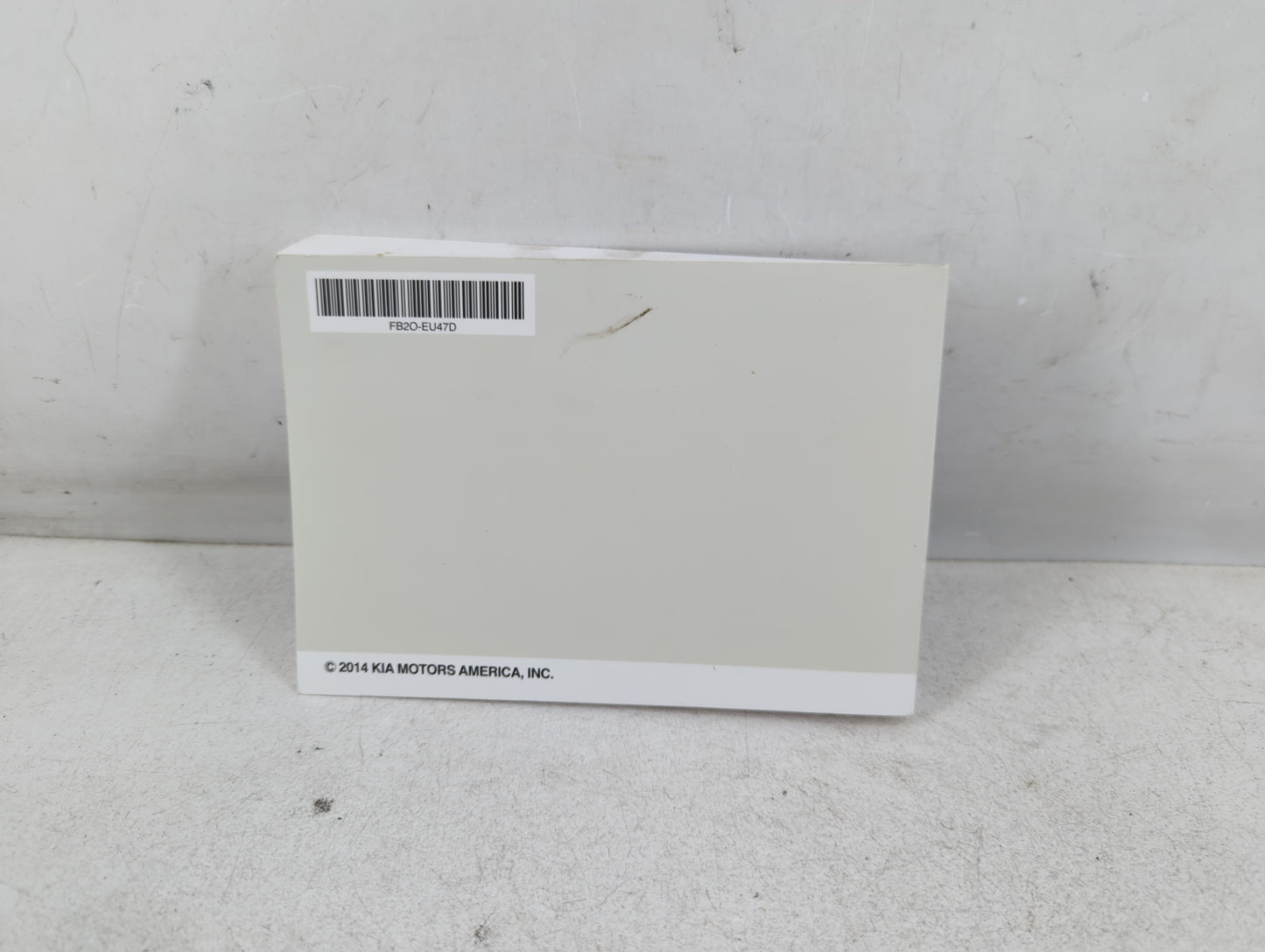 2015 Kia Soul Owners Manual Book Guide P/N:FB2O-EU47D OEM Used Auto Parts - Oemusedautoparts1.com