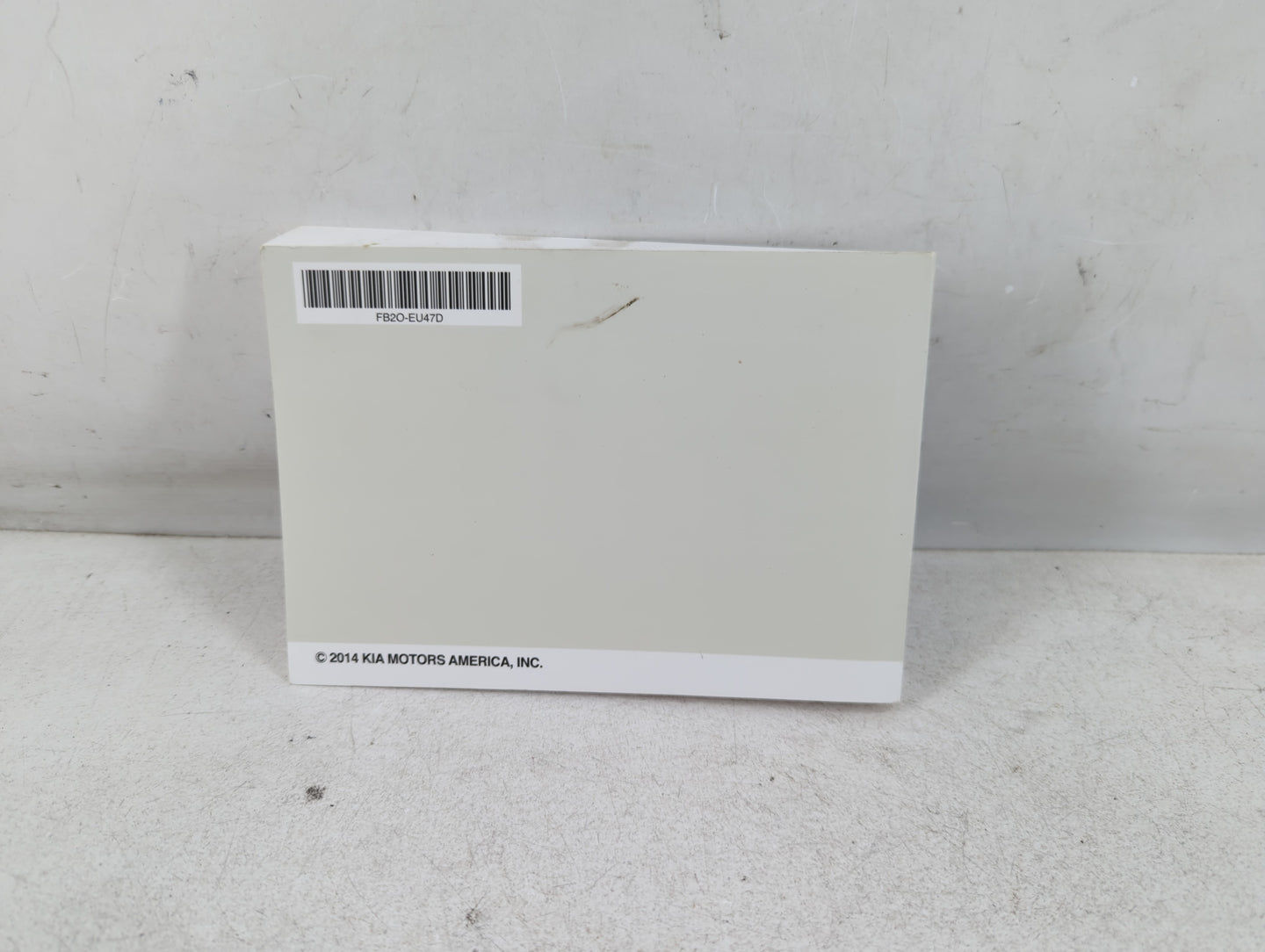 2015 Kia Soul Owners Manual Book Guide P/N:FB2O-EU47D OEM Used Auto Parts - Oemusedautoparts1.com