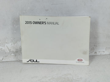 2015 Kia Soul Owners Manual Book Guide P/N:FB2O-EU4NG OEM Used Auto Parts - Oemusedautoparts1.com