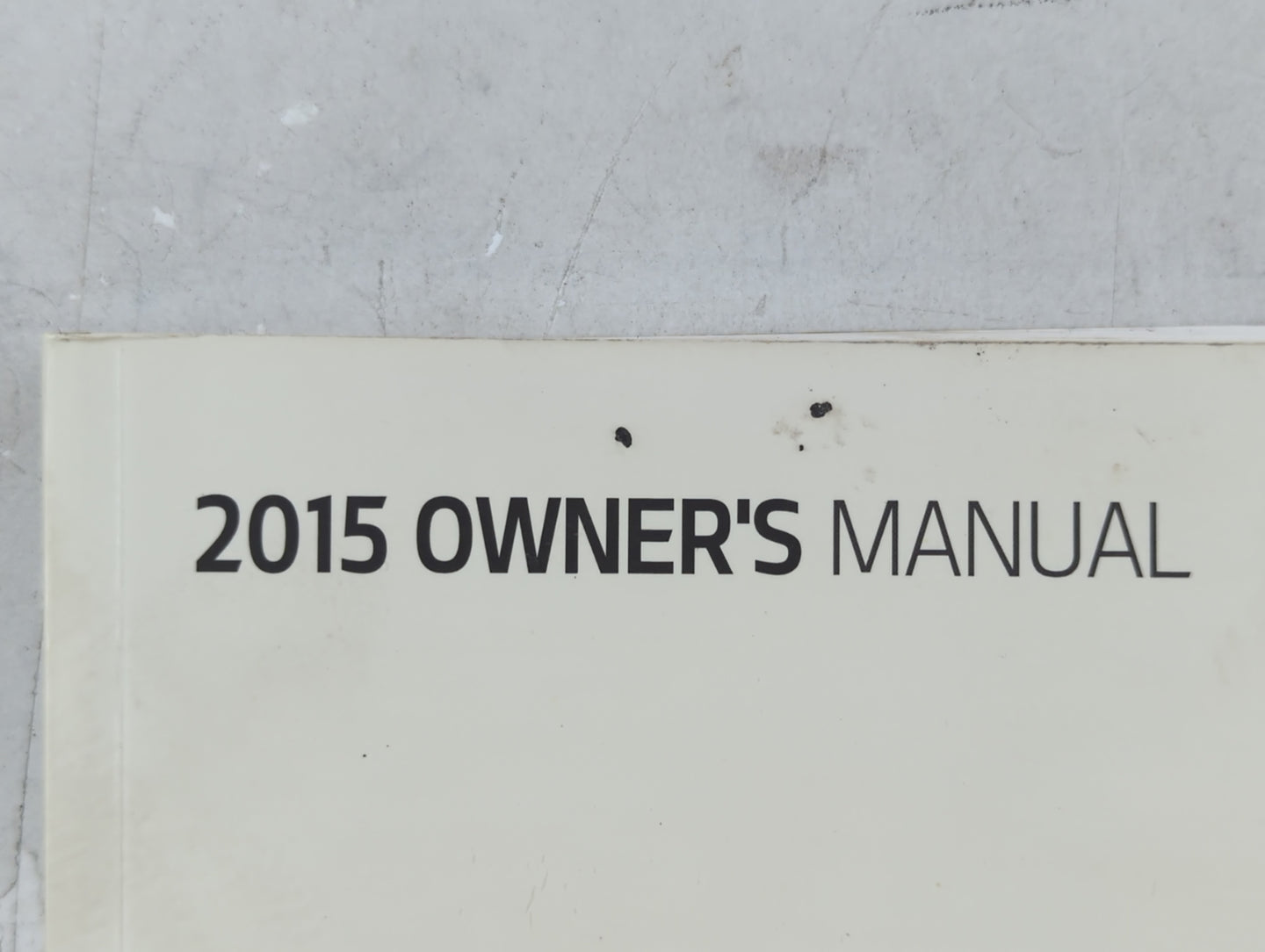 2015 Kia Soul Owners Manual Book Guide P/N:FB2O-EU4NG OEM Used Auto Parts - Oemusedautoparts1.com