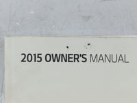2015 Kia Soul Owners Manual Book Guide P/N:FB2O-EU4NG OEM Used Auto Parts - Oemusedautoparts1.com
