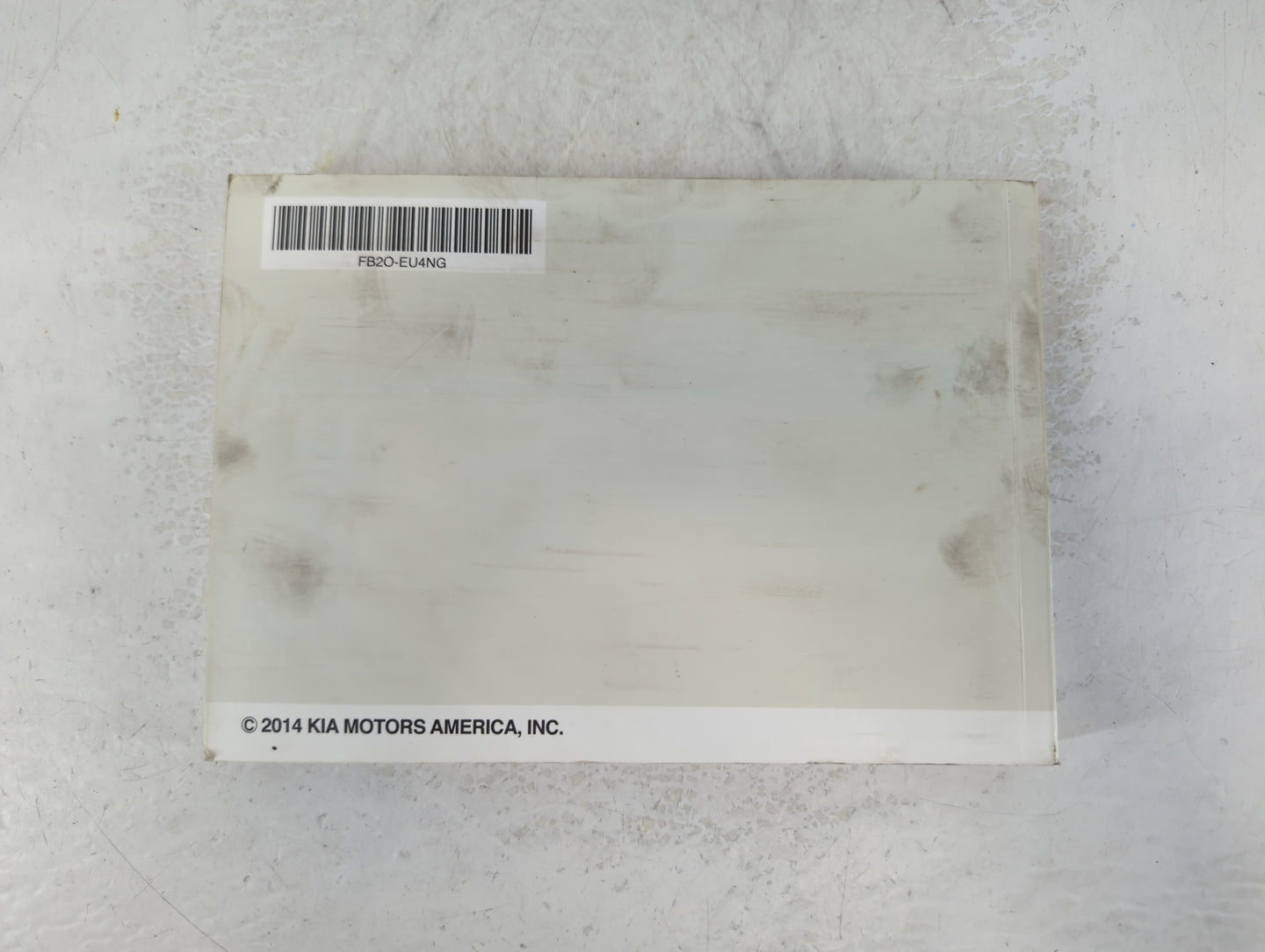 2015 Kia Soul Owners Manual Book Guide P/N:FB2O-EU4NG OEM Used Auto Parts - Oemusedautoparts1.com