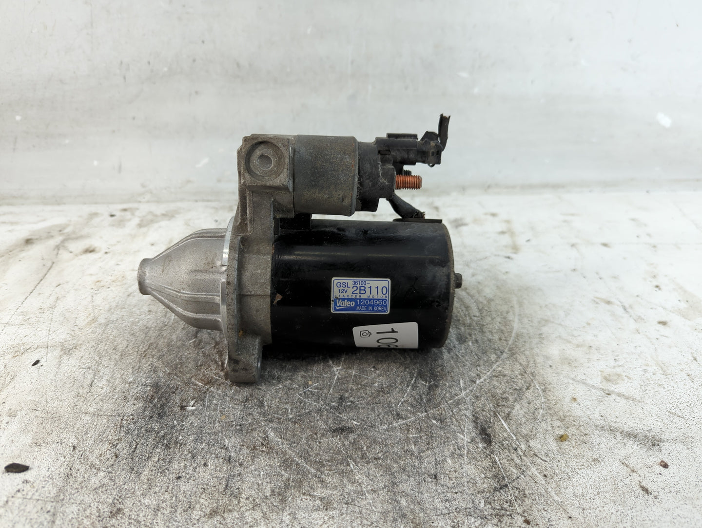 2014-2019 Kia Soul Car Starter Motor Solenoid OEM P/N:1204960 36100-2B110 Fits Fits 2014 2015 2016 2017 2018 2019 OEM Used A