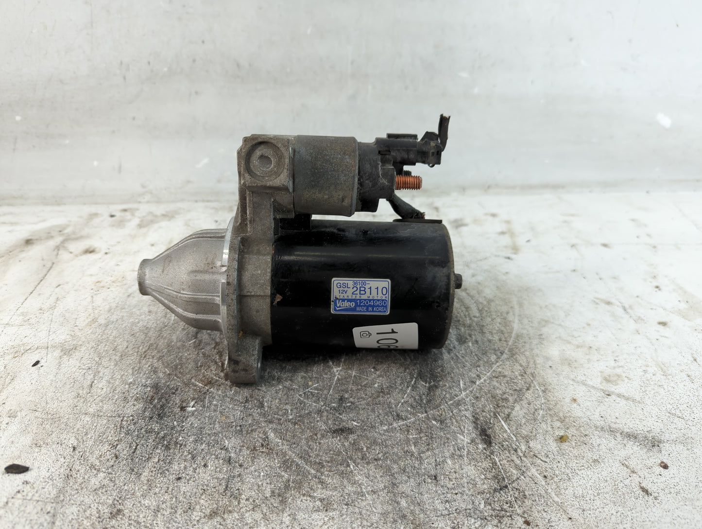 2014-2019 Kia Soul Car Starter Motor Solenoid OEM P/N:1204960 36100-2B110 Fits Fits 2014 2015 2016 2017 2018 2019 OEM Used A