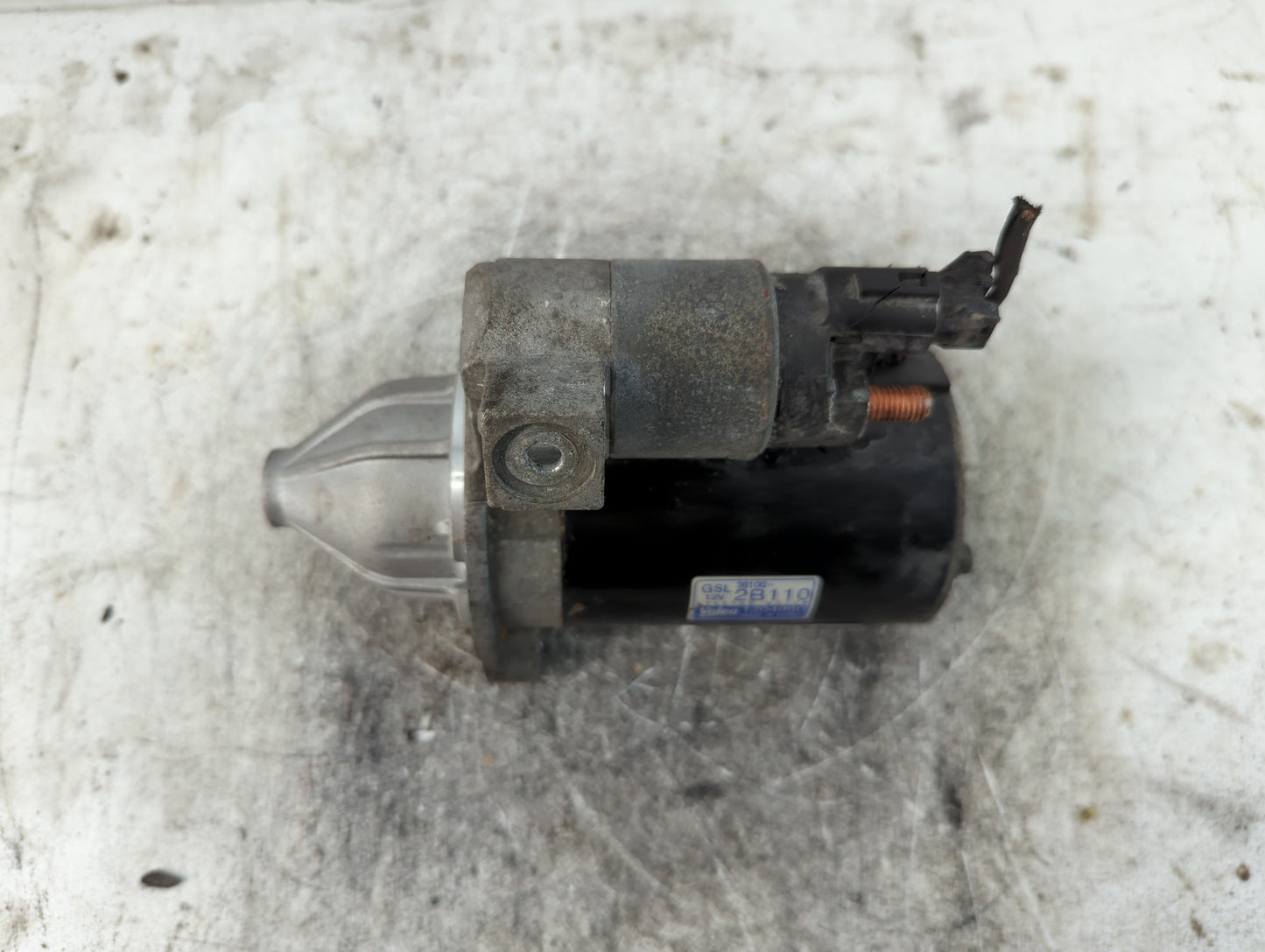 2014-2019 Kia Soul Car Starter Motor Solenoid OEM P/N:1204960 36100-2B110 Fits Fits 2014 2015 2016 2017 2018 2019 OEM Used A