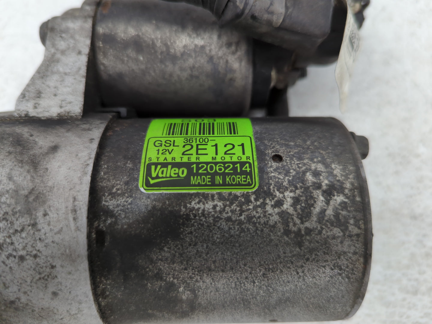 2014-2015 Kia Soul Car Starter Motor Solenoid OEM P/N:36100-2E121 Fits Fits 2014 2015 2016 OEM Used Auto Parts - Oemusedauto