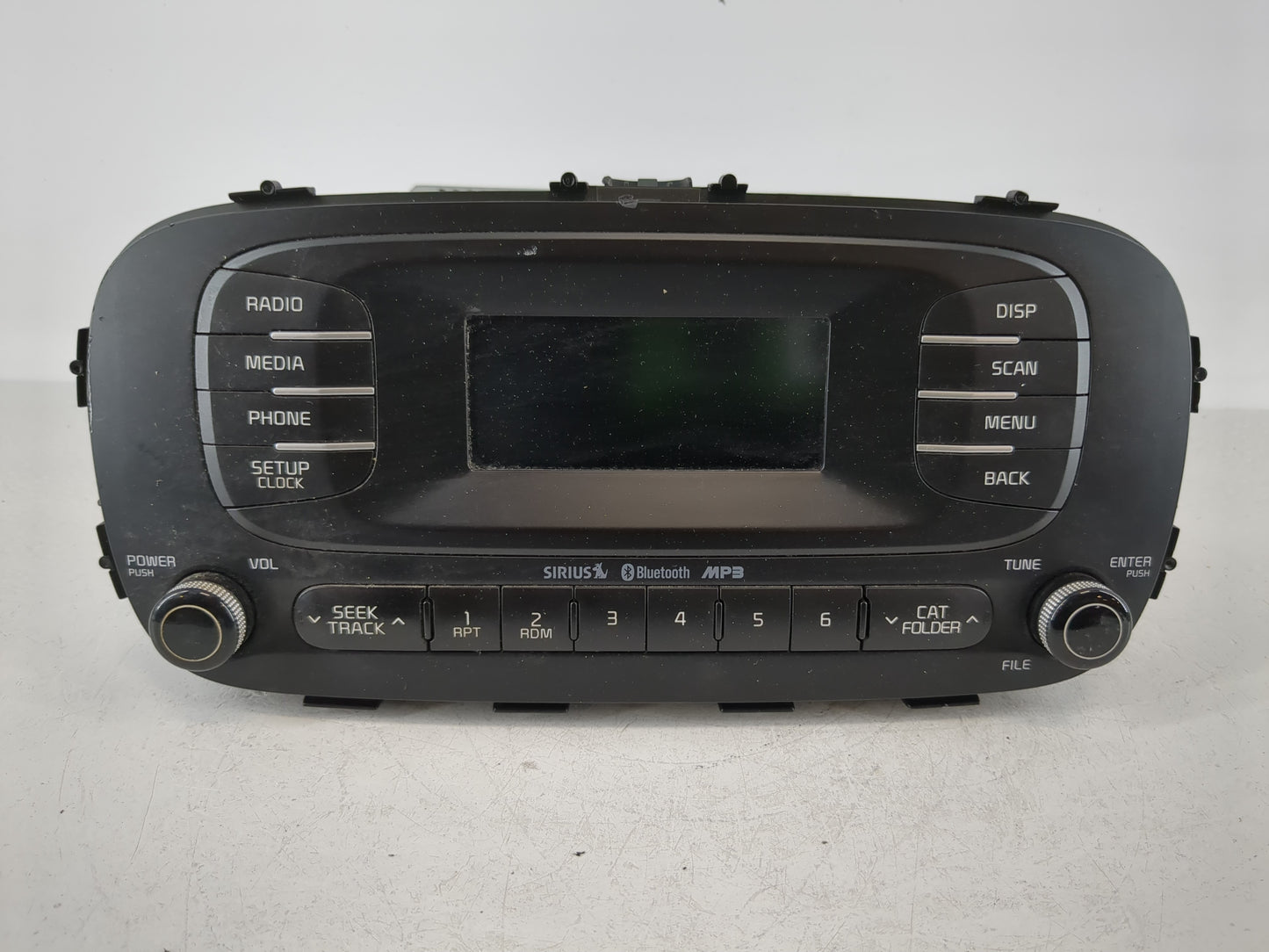 2014-2016 Kia Soul Radio AM FM Cd Player Receiver Replacement P/N:96170-B2090CA Fits Fits 2014 2015 2016 OEM Used Auto Parts