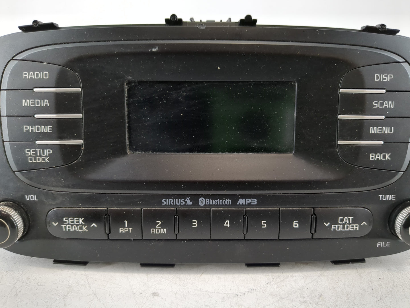 2014-2016 Kia Soul Radio AM FM Cd Player Receiver Replacement P/N:96170-B2090CA Fits Fits 2014 2015 2016 OEM Used Auto Parts