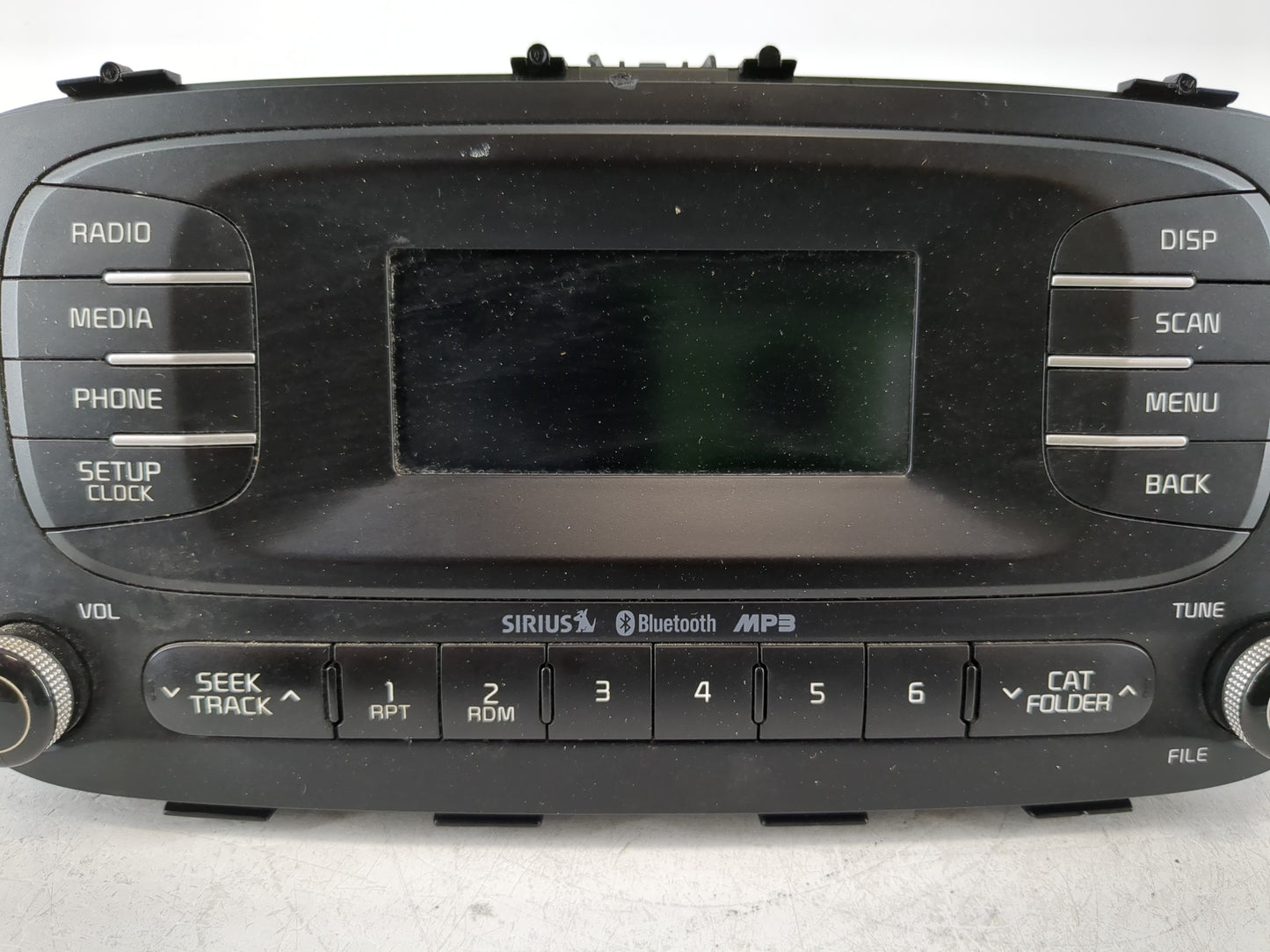 2014-2016 Kia Soul Radio AM FM Cd Player Receiver Replacement P/N:96170-B2090CA Fits Fits 2014 2015 2016 OEM Used Auto Parts