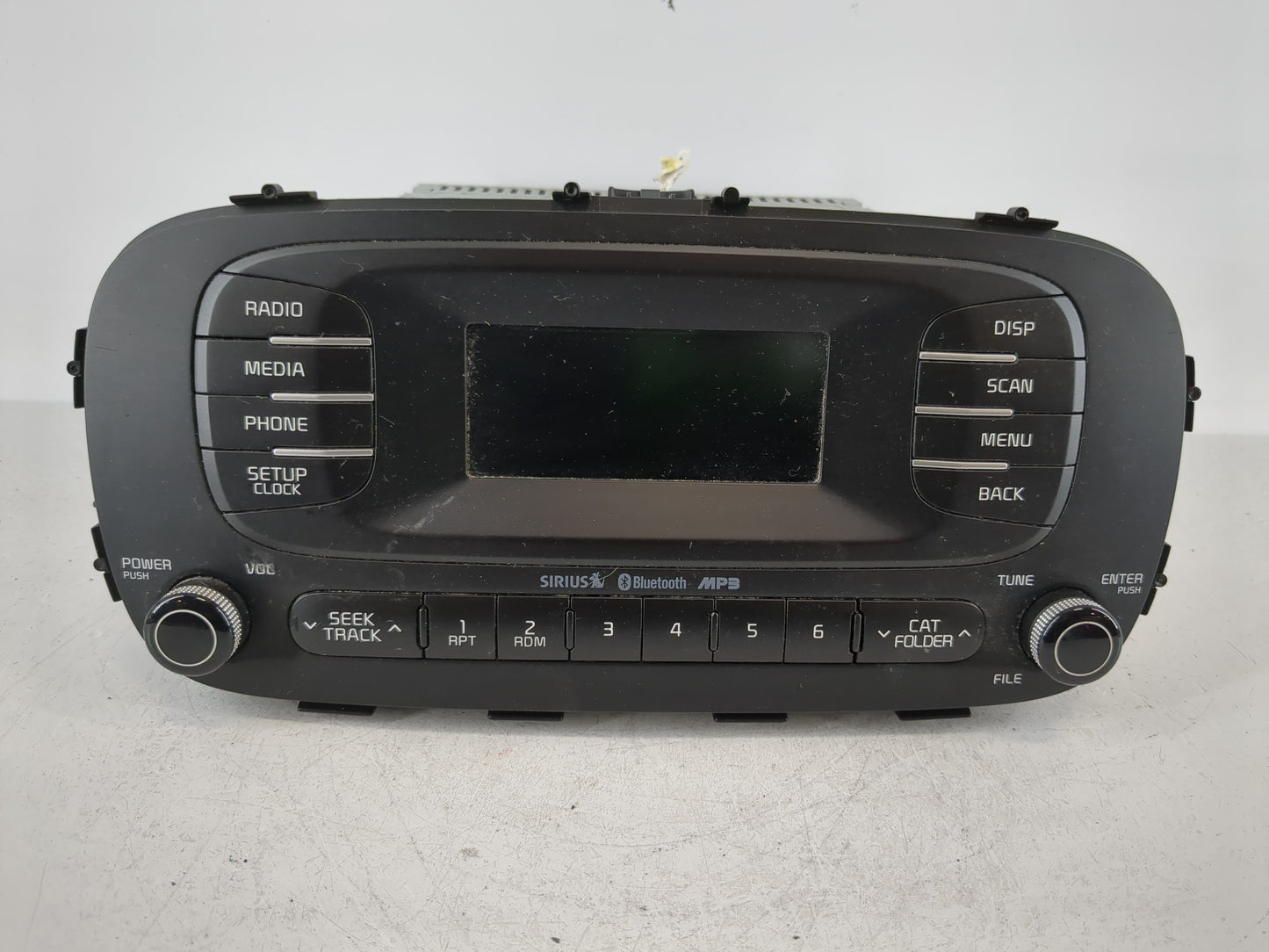 2014-2016 Kia Soul Radio AM FM Cd Player Receiver Replacement P/N:96170B2090CA Fits Fits 2014 2015 2016 OEM Used Auto Parts 
