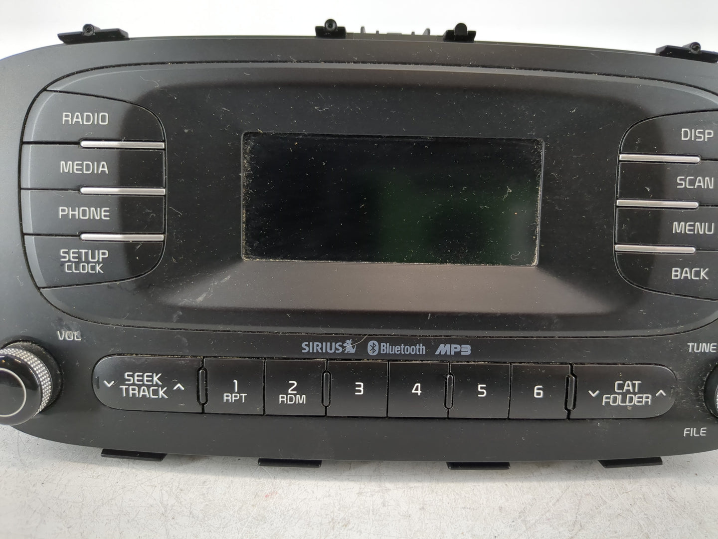 2014-2016 Kia Soul Radio AM FM Cd Player Receiver Replacement P/N:96170B2090CA Fits Fits 2014 2015 2016 OEM Used Auto Parts 