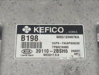 2015 Kia Soul PCM Engine Control Computer ECU ECM PCU OEM P/N:39110-2BSH6 Fits OEM Used Auto Parts - Oemusedautoparts1.com