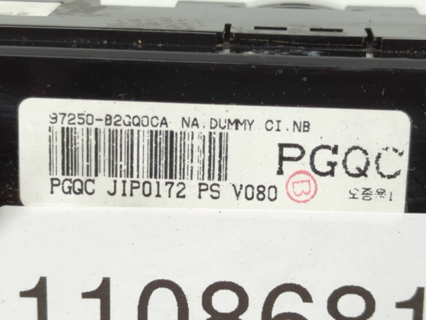 2014-2016 Kia Soul Climate Control Module Temperature AC/Heater Replacement P/N:97250-B2GQ0CA 97250-B2G0CA Fits OEM Used Aut