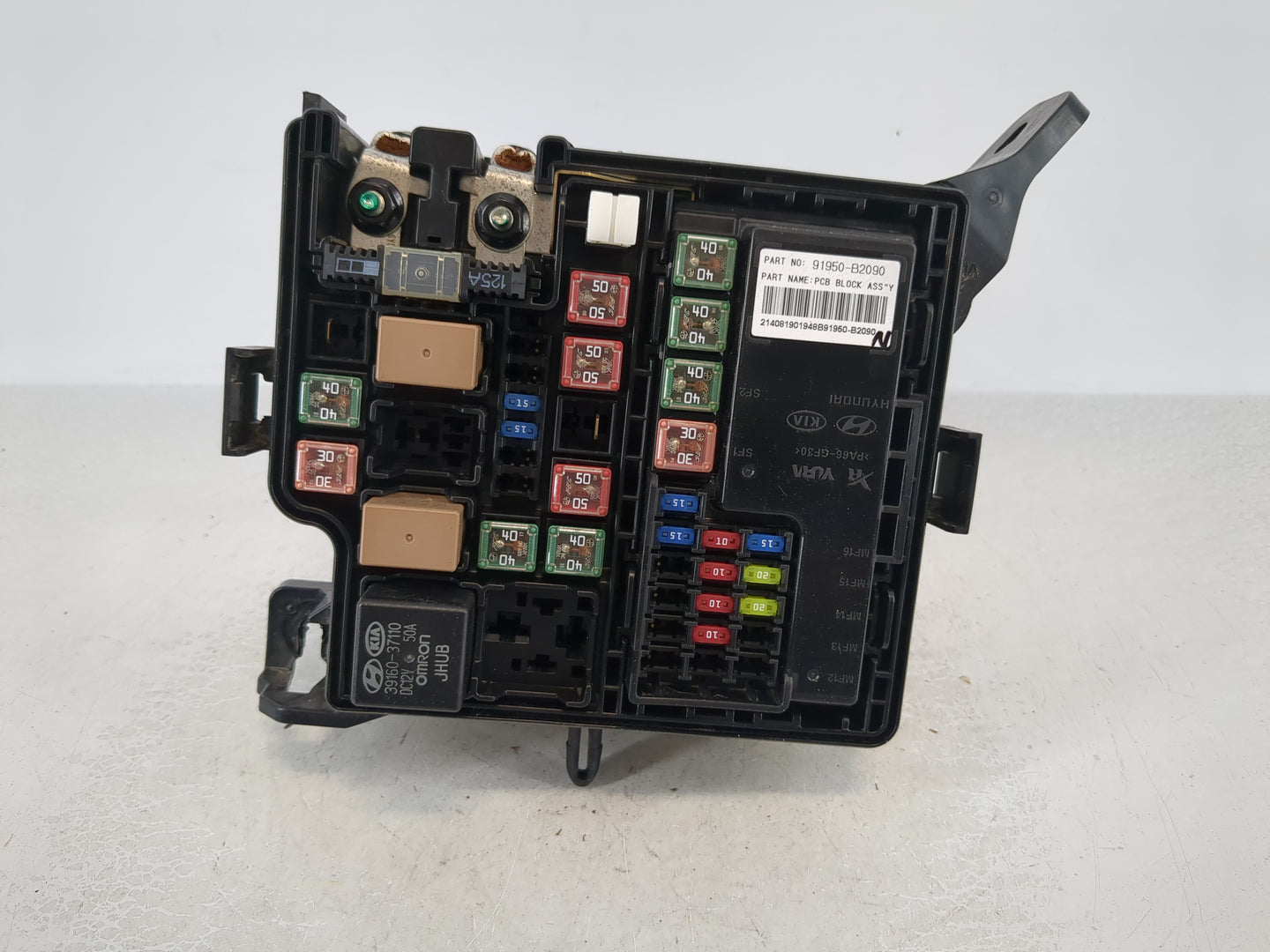 2015 Kia Soul Fusebox Fuse Box Panel Relay Module P/N:91415B2160 Fits OEM Used Auto Parts - Oemusedautoparts1.com