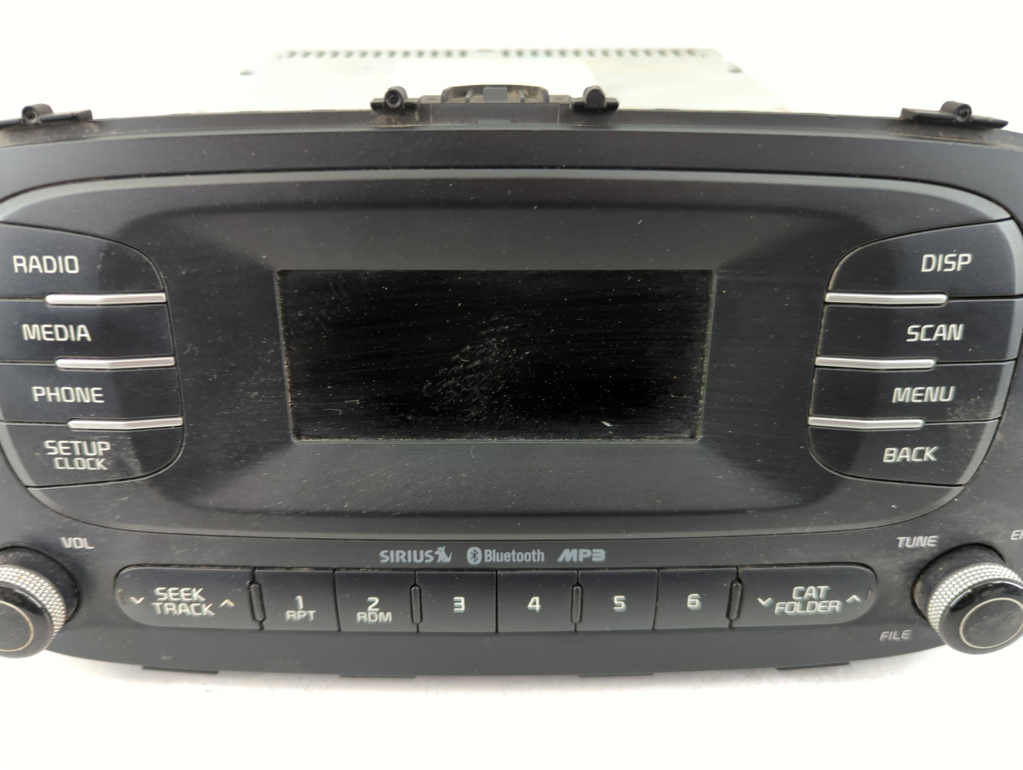 2014-2016 Kia Soul Radio AM FM Cd Player Receiver Replacement P/N:96170-B2090CA Fits Fits 2014 2015 2016 OEM Used Auto Parts