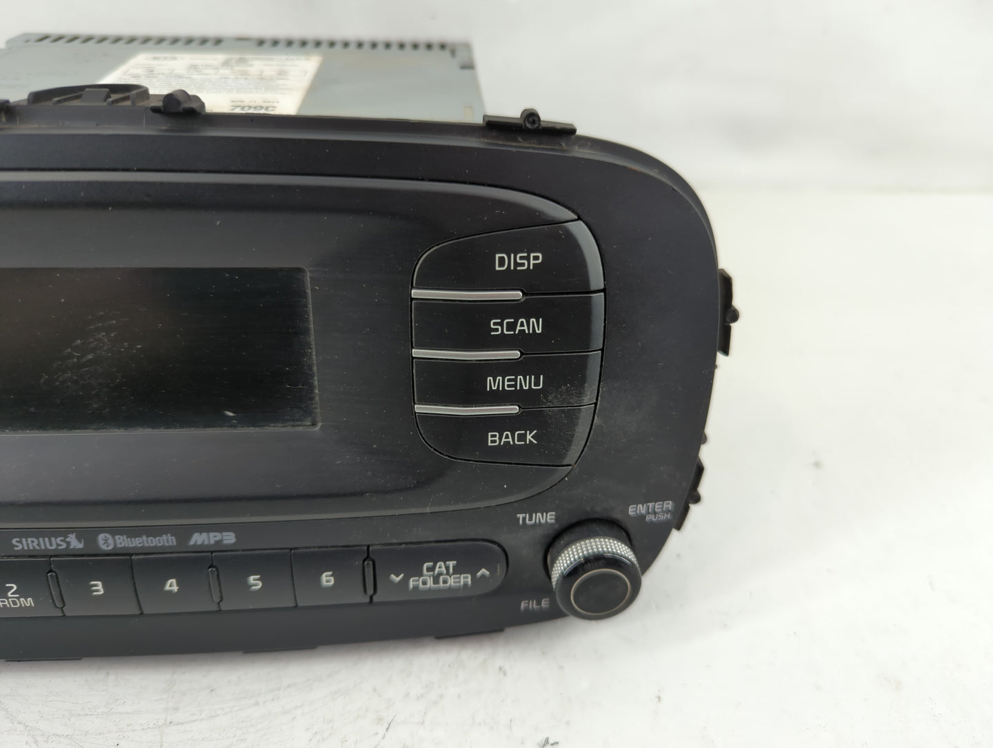 2014-2016 Kia Soul Radio AM FM Cd Player Receiver Replacement P/N:96170-B2090CA Fits Fits 2014 2015 2016 OEM Used Auto Parts