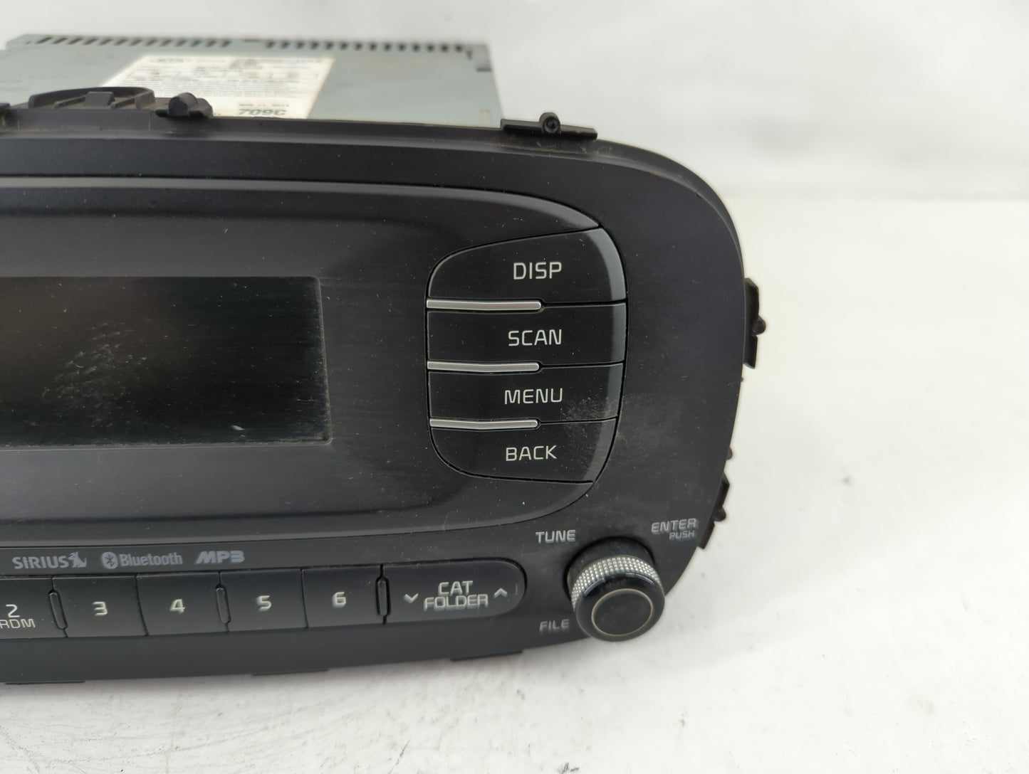 2014-2016 Kia Soul Radio AM FM Cd Player Receiver Replacement P/N:96170-B2090CA Fits Fits 2014 2015 2016 OEM Used Auto Parts