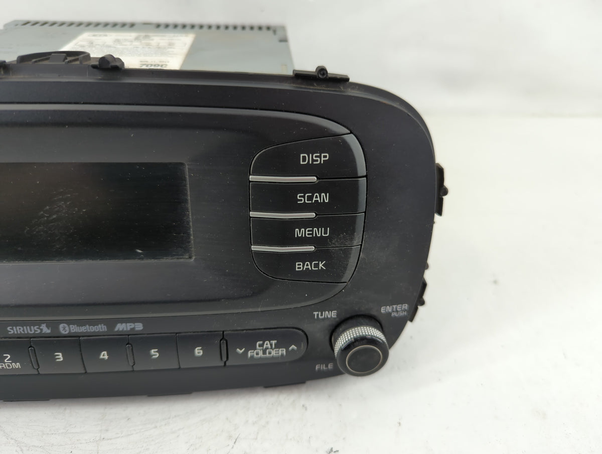 2014-2016 Kia Soul Radio AM FM Cd Player Receiver Replacement P/N:96170-B2090CA Fits 2014 2015 2016 OEM Used Auto Parts - Oe