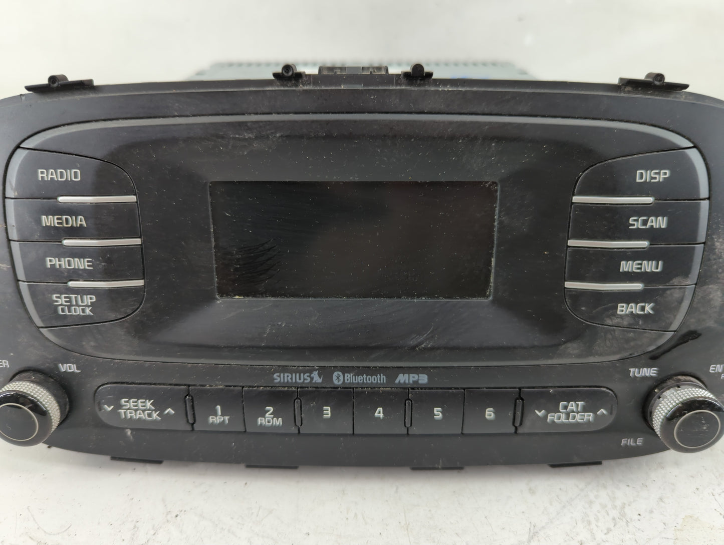 2014-2016 Kia Soul Radio AM FM Cd Player Receiver Replacement P/N:96170-B2090CA Fits Fits 2014 2015 2016 OEM Used Auto Parts