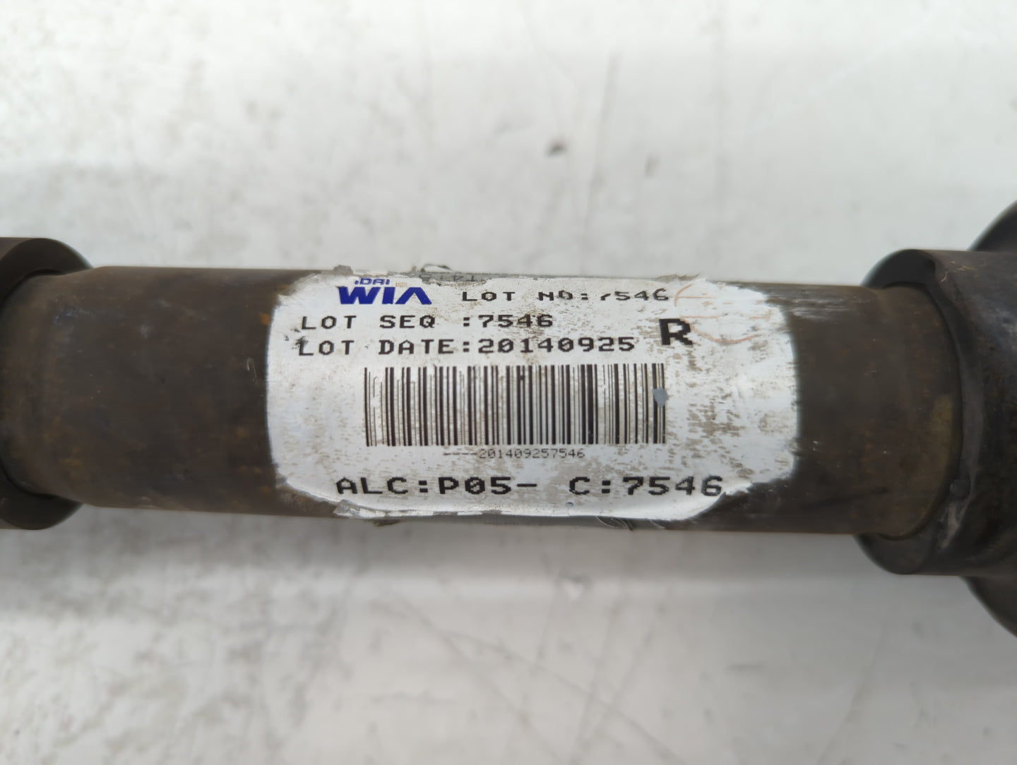 2014-2019 Kia Soul Axle Shaft Front Passenger Cv C/v - Oemusedautoparts1.com