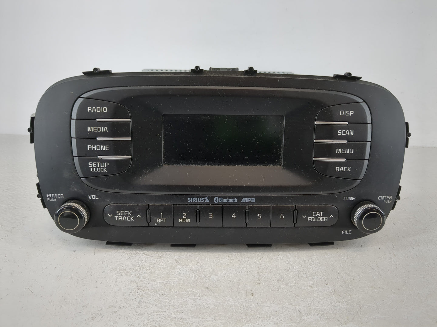 2014-2016 Kia Soul Radio AM FM Cd Player Receiver Replacement P/N:96170-B2090CA Fits Fits 2014 2015 2016 OEM Used Auto Parts