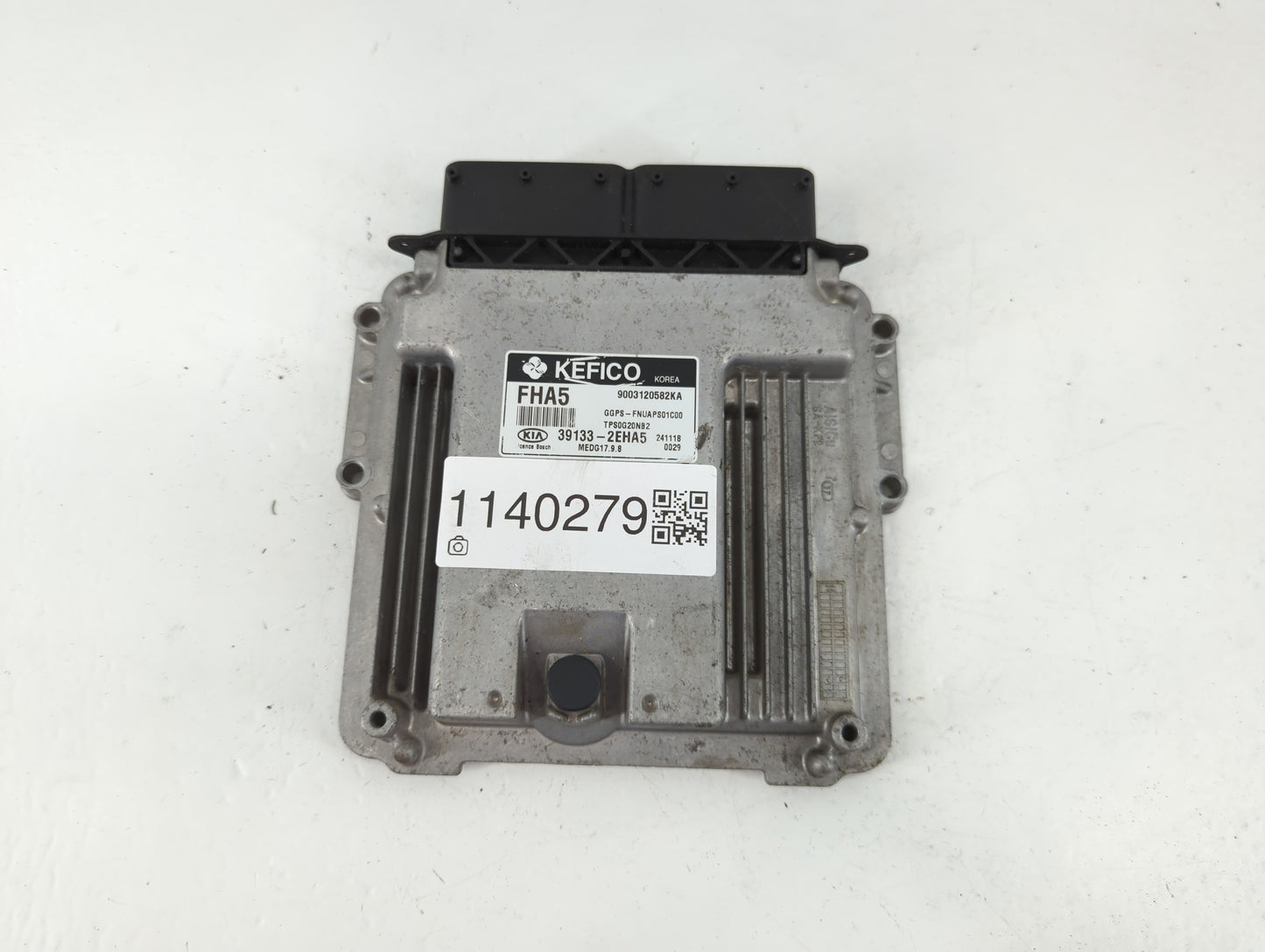 2015 Kia Soul PCM Engine Control Computer ECU ECM PCU OEM P/N:39133-2EHA5 Fits OEM Used Auto Parts - Oemusedautoparts1.com