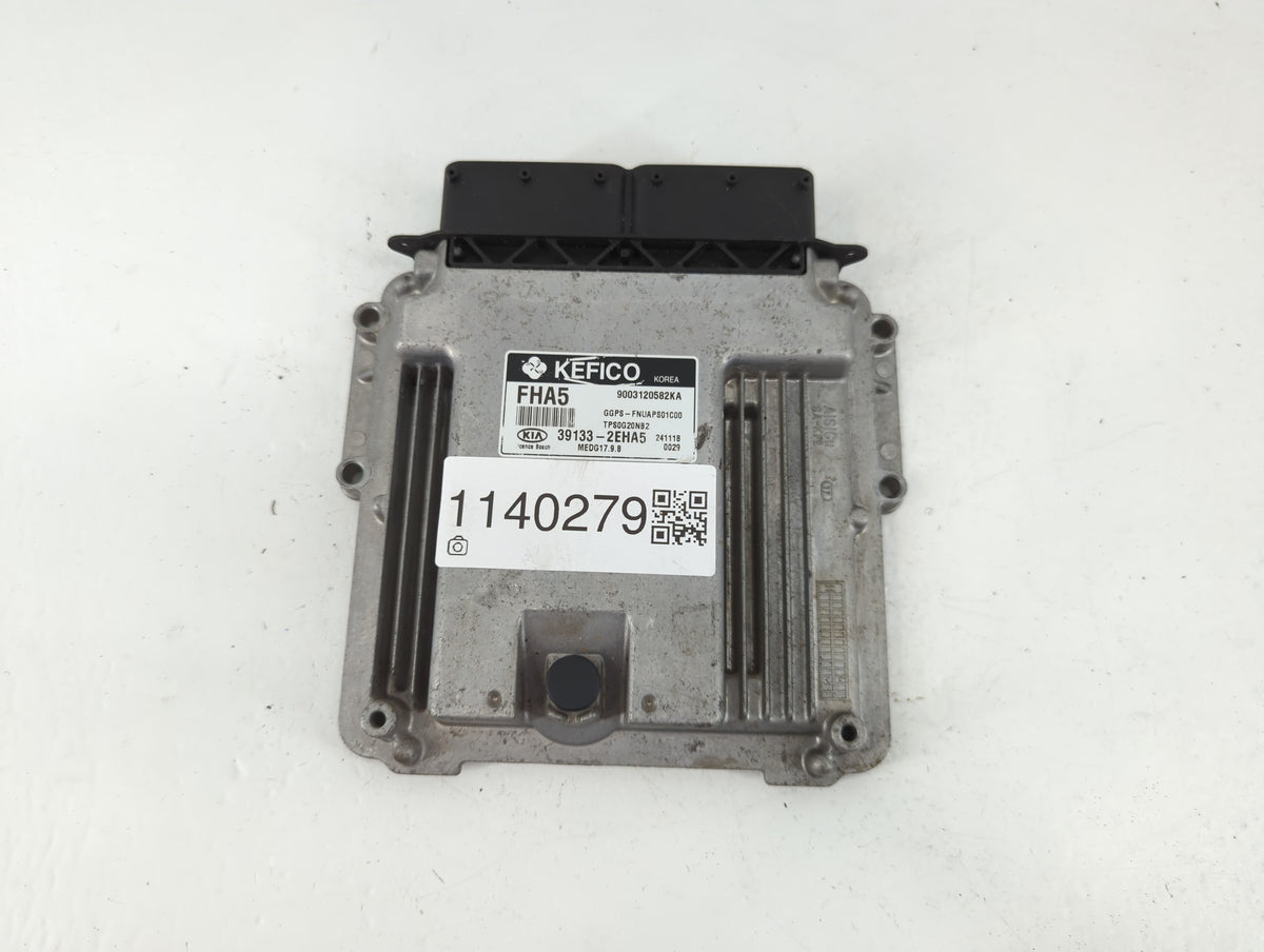 2015 Kia Soul PCM Engine Control Computer ECU ECM PCU OEM P/N:39133-2EHA5 OEM Used Auto Parts - Oemusedautoparts1.com