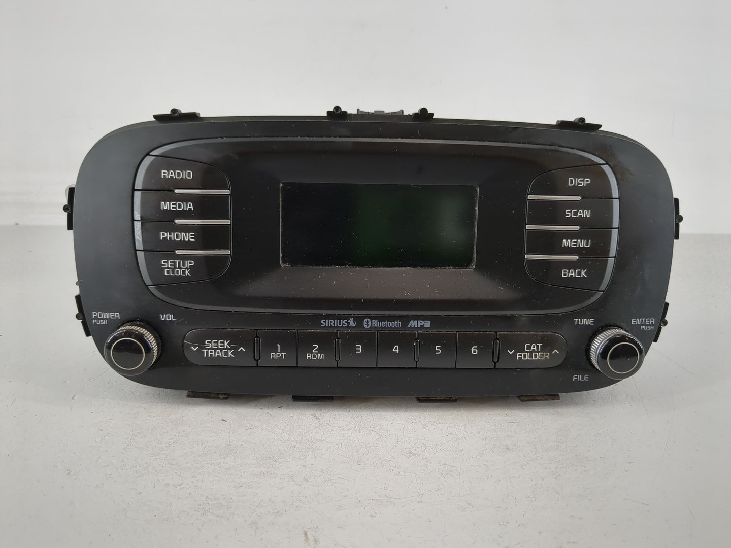 2014-2016 Kia Soul Radio AM FM Cd Player Receiver Replacement P/N:96170-B2090CA Fits Fits 2014 2015 2016 OEM Used Auto Parts