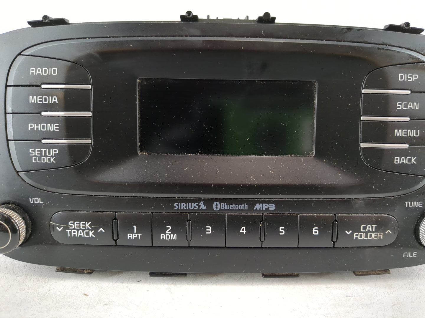 2014-2016 Kia Soul Radio AM FM Cd Player Receiver Replacement P/N:96170-B2090CA Fits Fits 2014 2015 2016 OEM Used Auto Parts