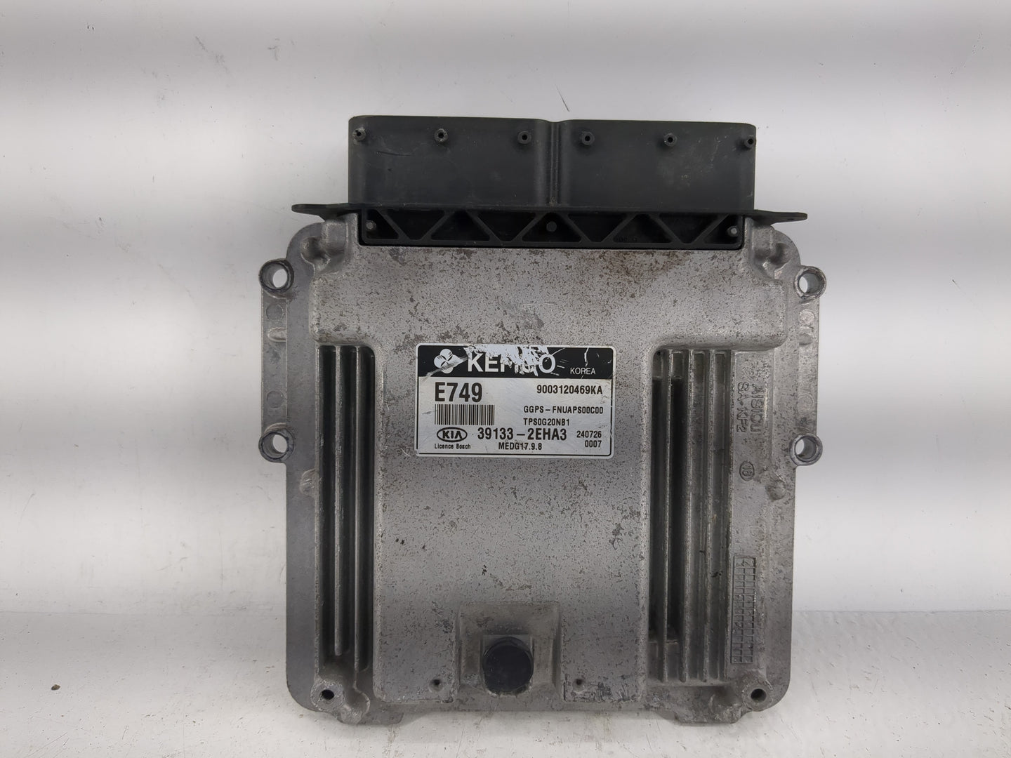 2015 Kia Soul PCM Engine Control Computer ECU ECM PCU OEM P/N:39133-2EHA3 Fits OEM Used Auto Parts - Oemusedautoparts1.com