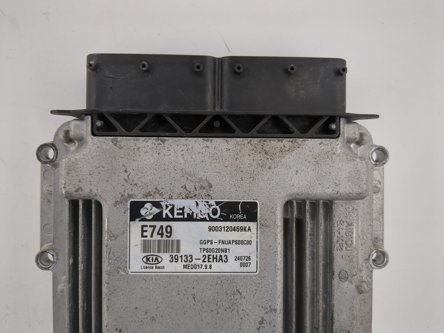2015 Kia Soul PCM Engine Control Computer ECU ECM PCU OEM P/N:39133-2EHA3 Fits OEM Used Auto Parts - Oemusedautoparts1.com