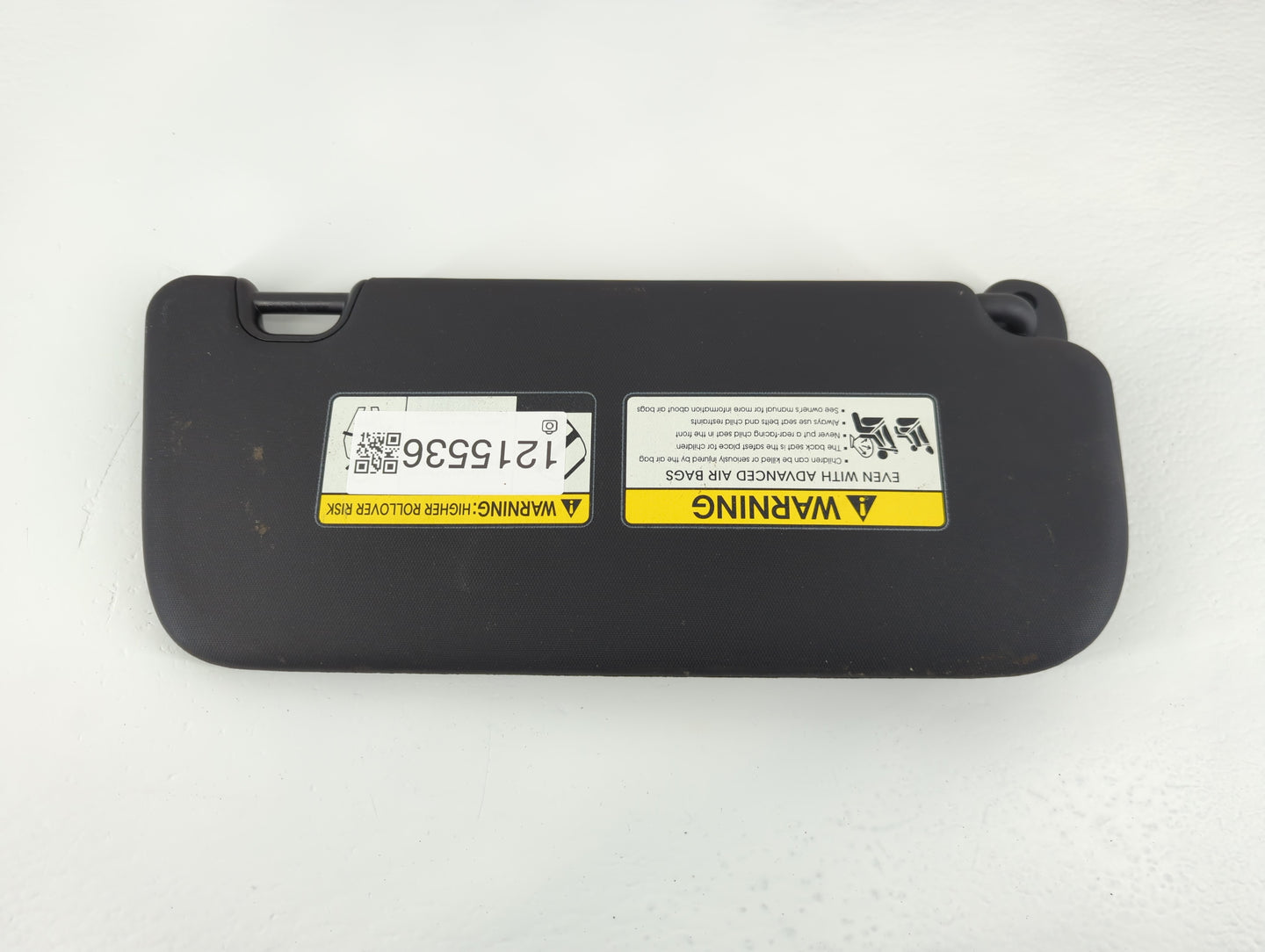 2015-2019 Kia Soul Sun Visor Shade Replacement Driver Left Mirror Fits Fits 2015 2016 2017 2018 2019 OEM Used Auto Parts - O