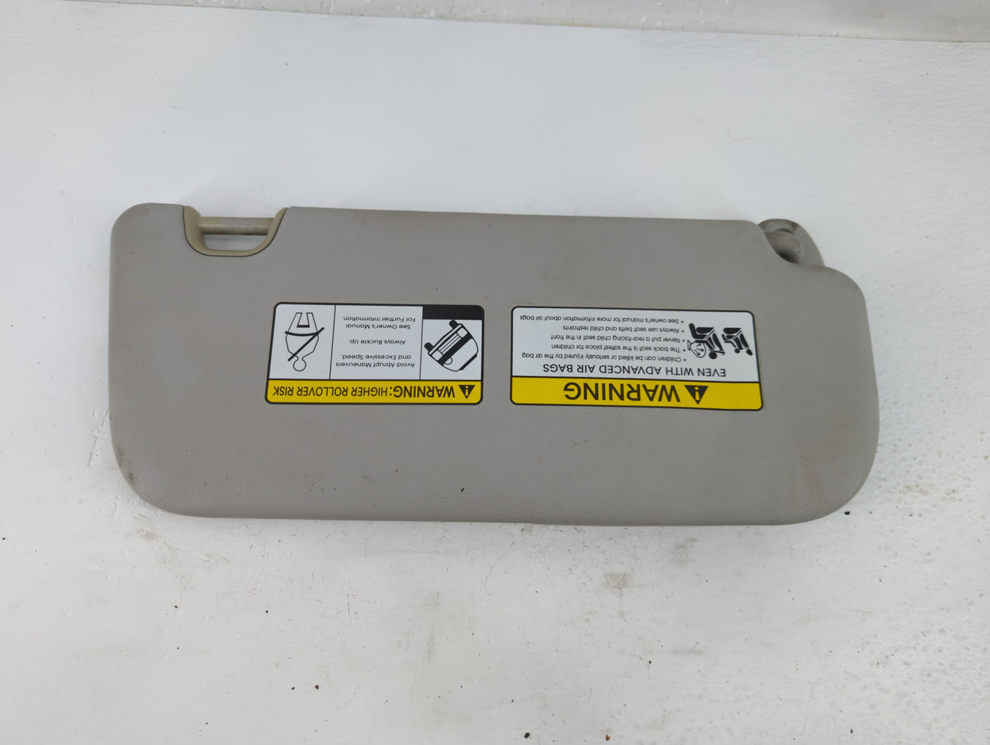 2014-2019 Kia Soul Sun Visor Shade Replacement Passenger Right Mirror Fits Fits 2014 2015 2016 2017 2018 2019 OEM Used Auto 