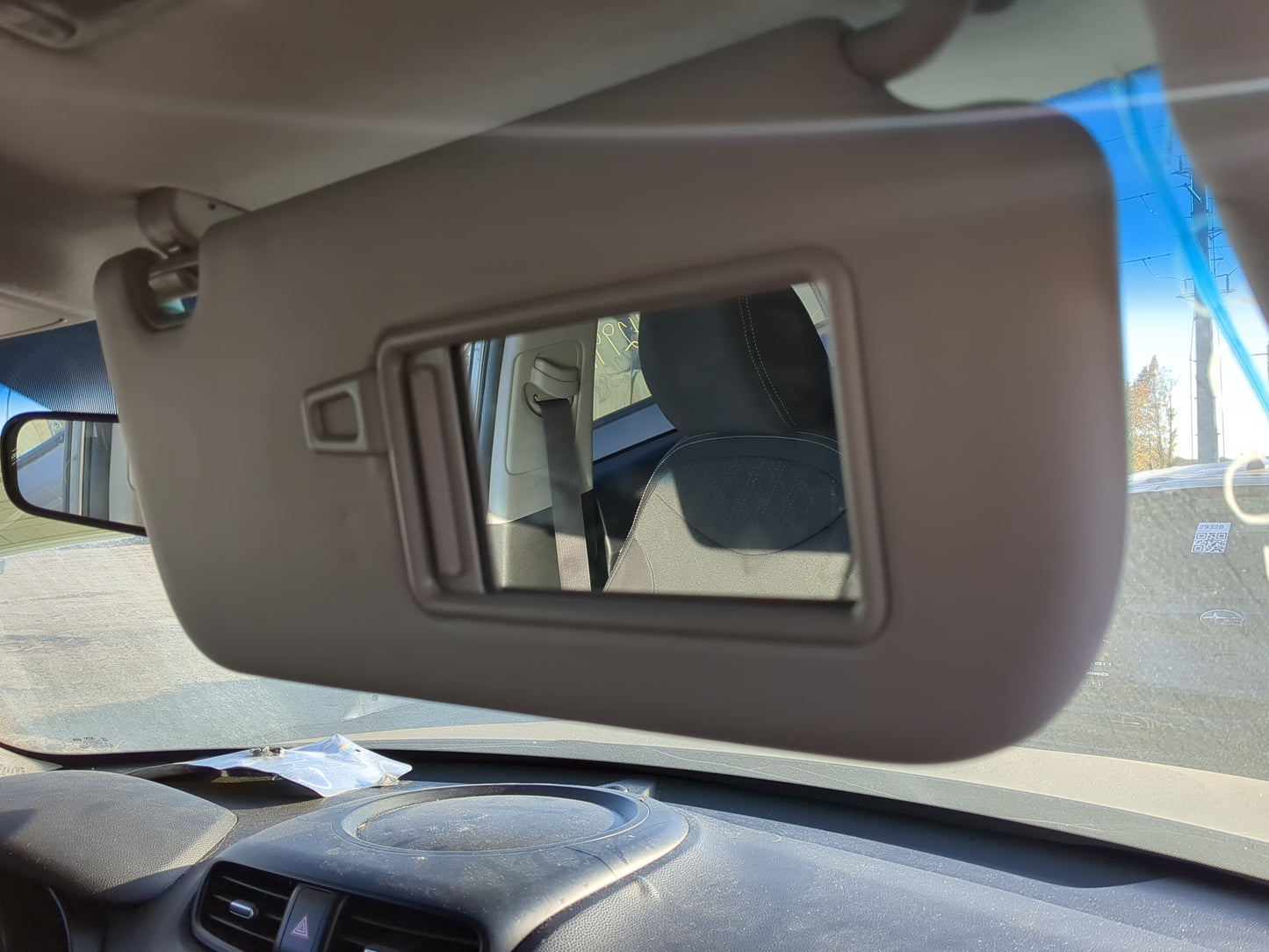2014-2019 Kia Soul Sun Visor Shade Replacement Passenger Right Mirror Fits Fits 2014 2015 2016 2017 2018 2019 OEM Used Auto 