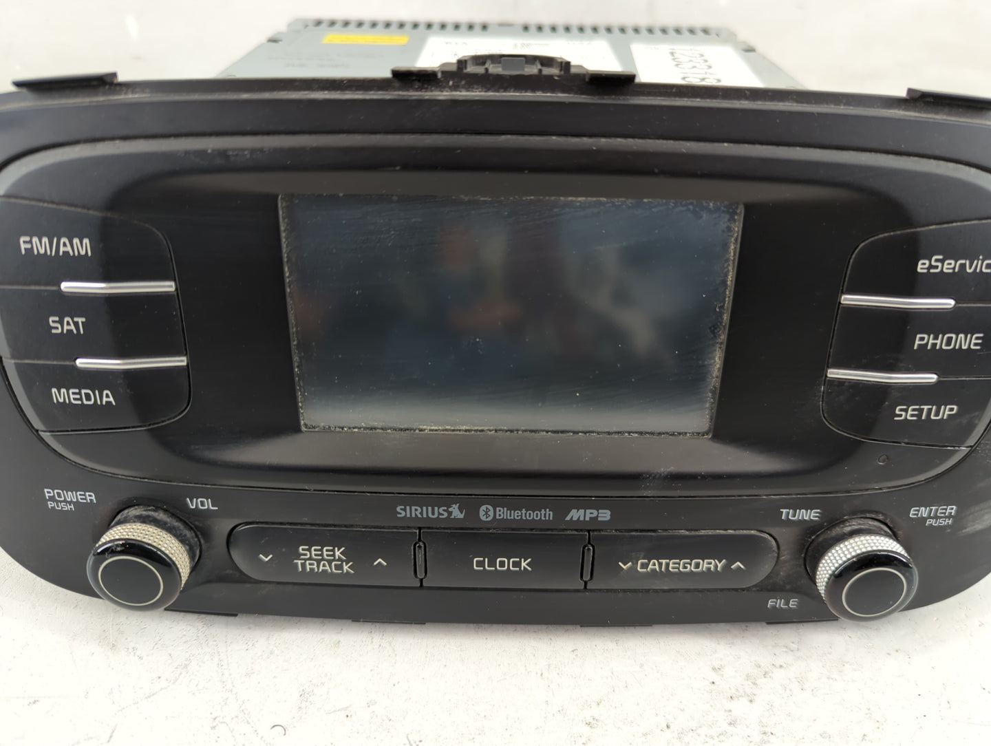 2015 Kia Soul Radio AM FM Cd Player Receiver Replacement P/N:96160-B2020CA Fits OEM Used Auto Parts - Oemusedautoparts1.com