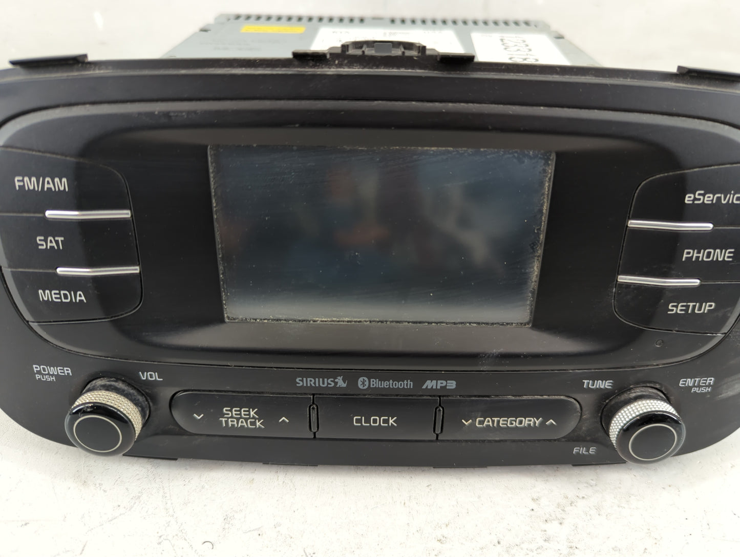 2015 Kia Soul Radio AM FM Cd Player Receiver Replacement P/N:96160-B2020CA Fits OEM Used Auto Parts - Oemusedautoparts1.com