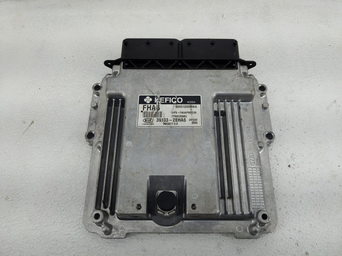 2015 Kia Soul PCM Engine Control Computer ECU ECM PCU OEM P/N:39133-2EHA6 Fits OEM Used Auto Parts - Oemusedautoparts1.com